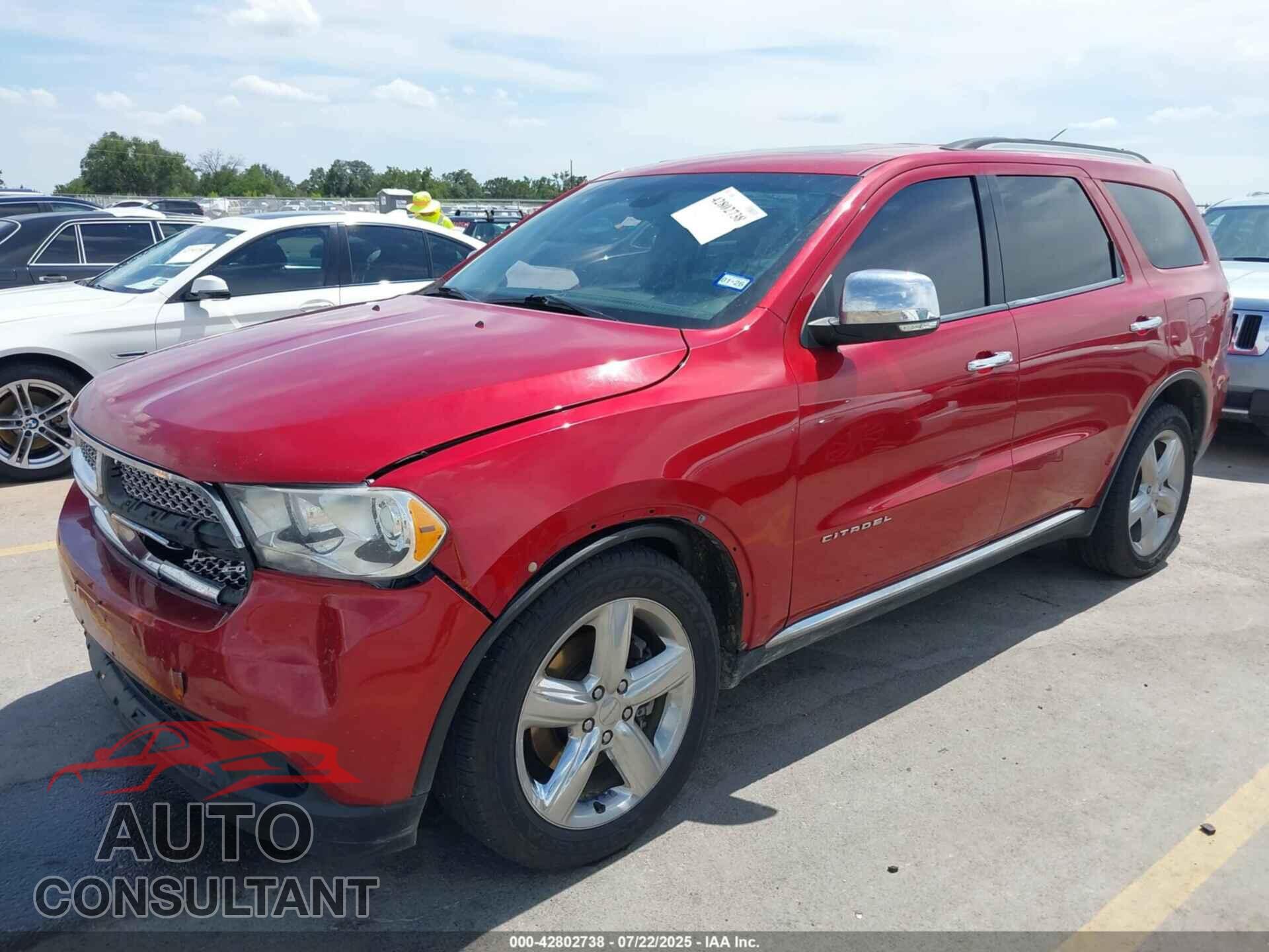 DODGE DURANGO 2011 - 1D4RD5GG2BC648195