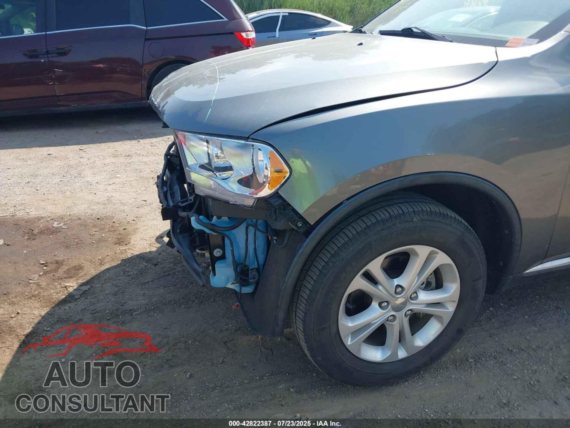 DODGE DURANGO 2012 - 1C4RDJAG1CC207237