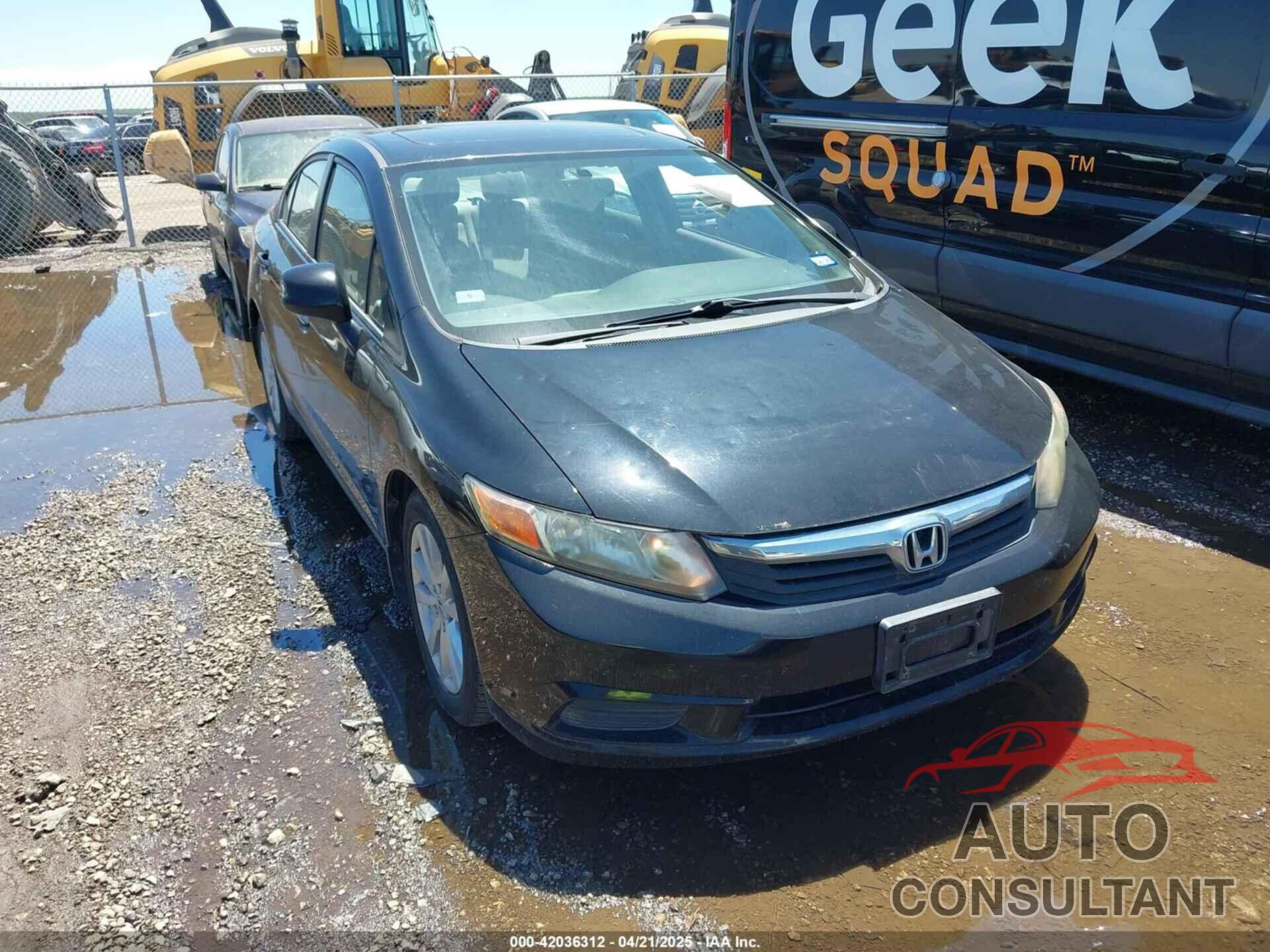 HONDA CIVIC 2012 - 19XFB2F88CE011627