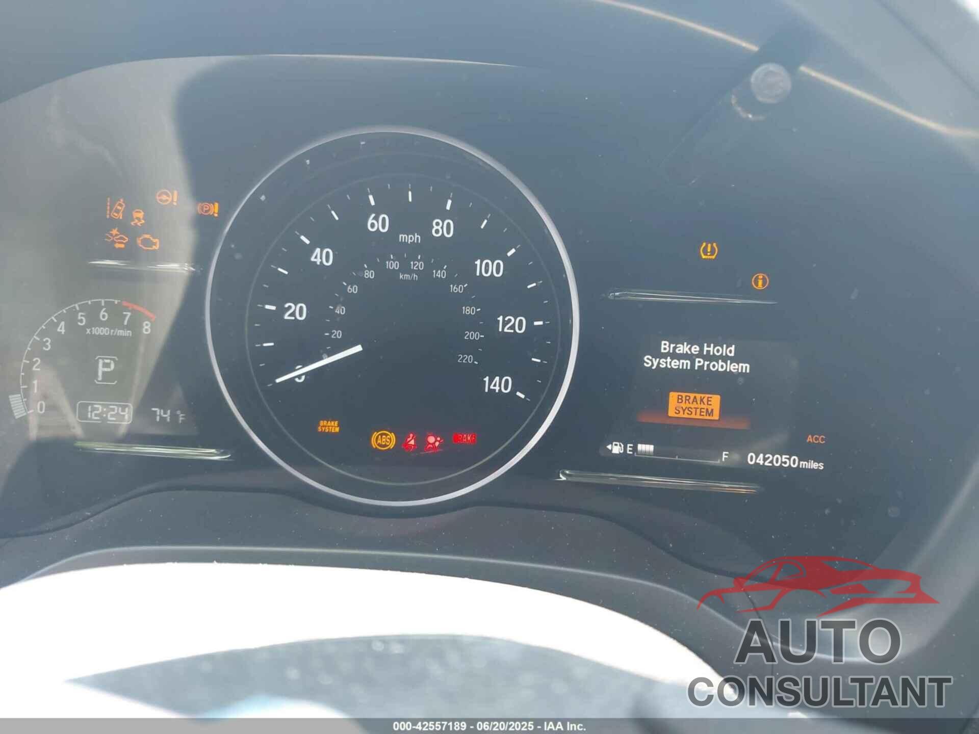 HONDA HR-V 2021 - 3CZRU6H55MM726187