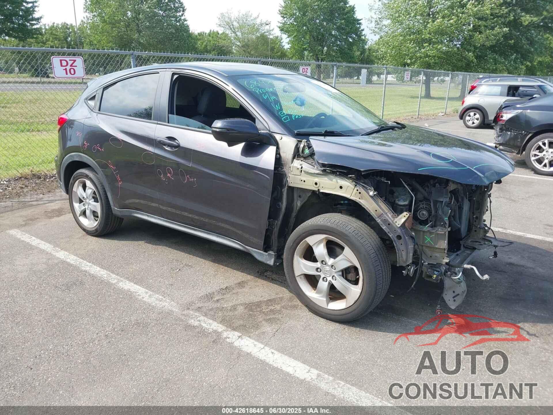 HONDA HR-V 2016 - 3CZRU6H53GM710039