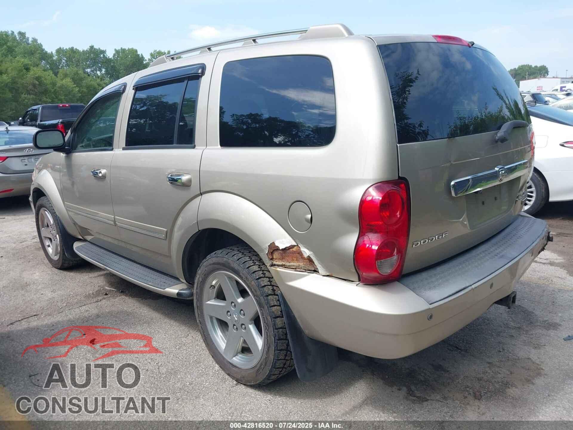 DODGE DURANGO 2009 - 1D8HB58T69F702506