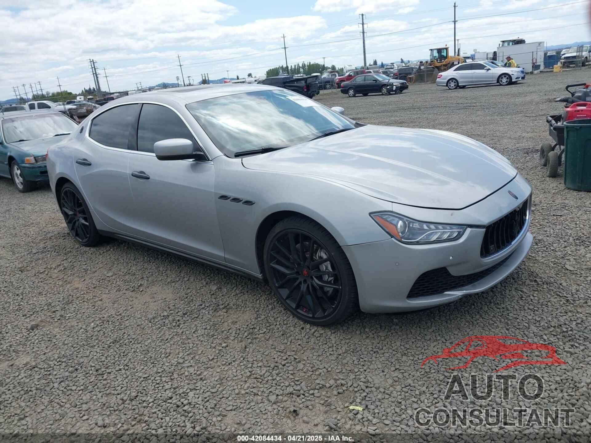 MASERATI GHIBLI 2015 - ZAM57RTA9F1130058