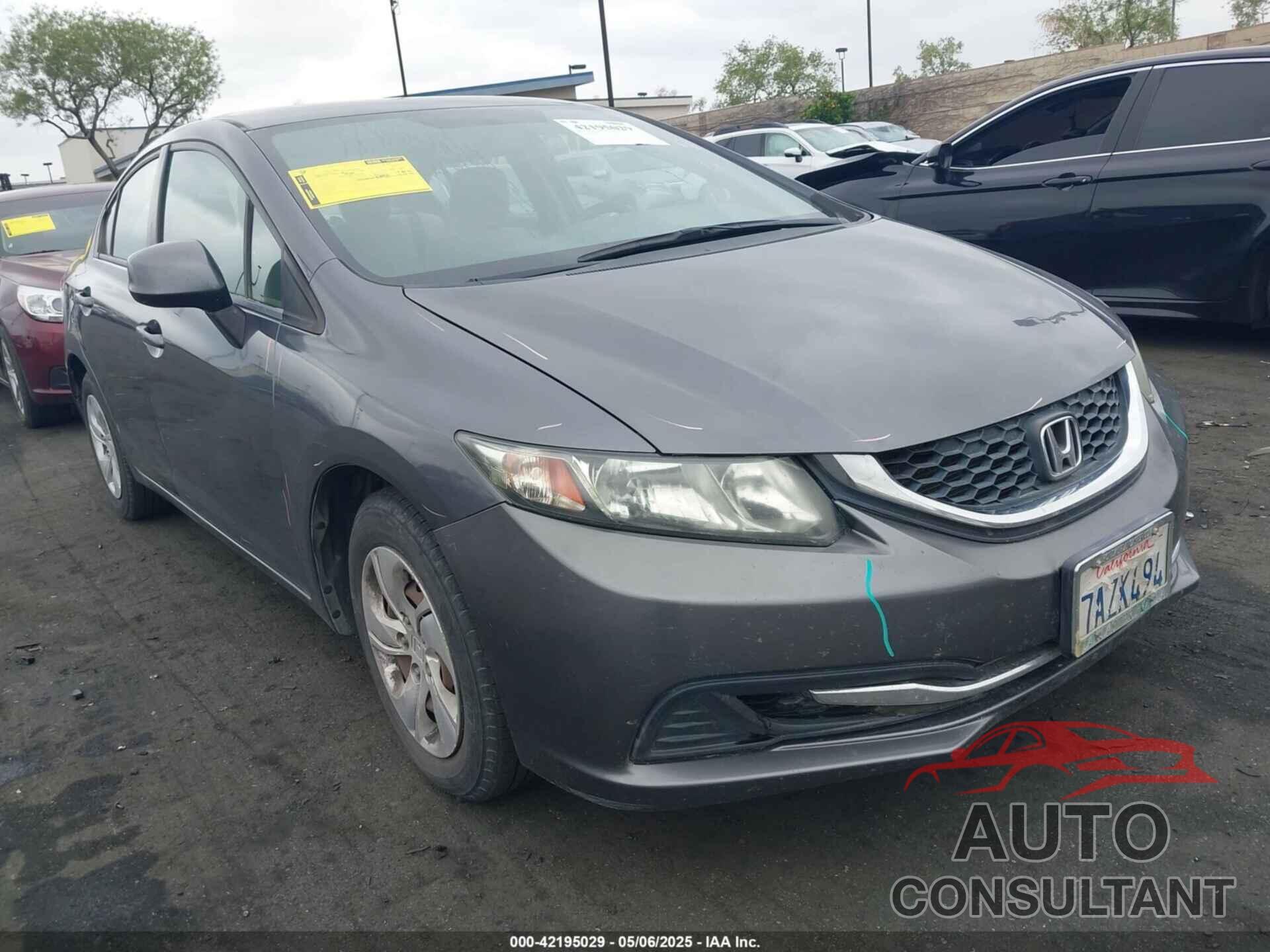 HONDA CIVIC 2013 - 19XFB2F51DE228119