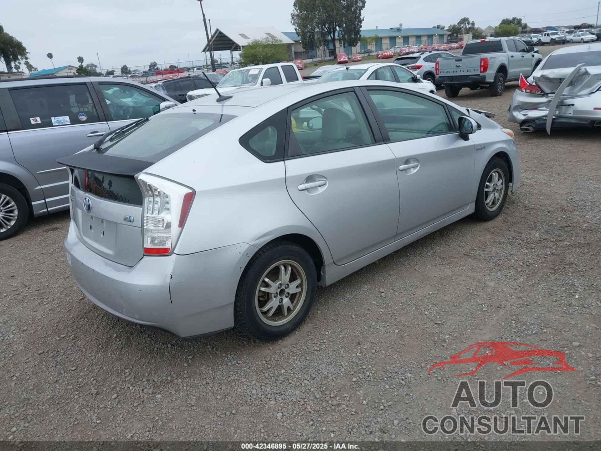 TOYOTA PRIUS 2010 - JTDKN3DU6A1299689