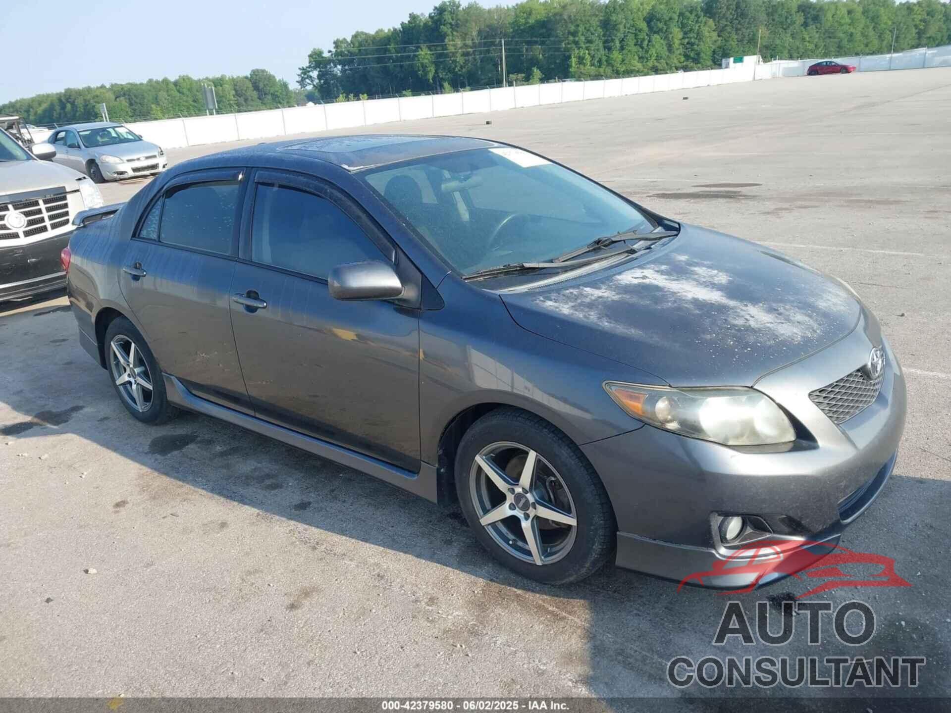 TOYOTA COROLLA 2009 - 1NXBU40E99Z082778