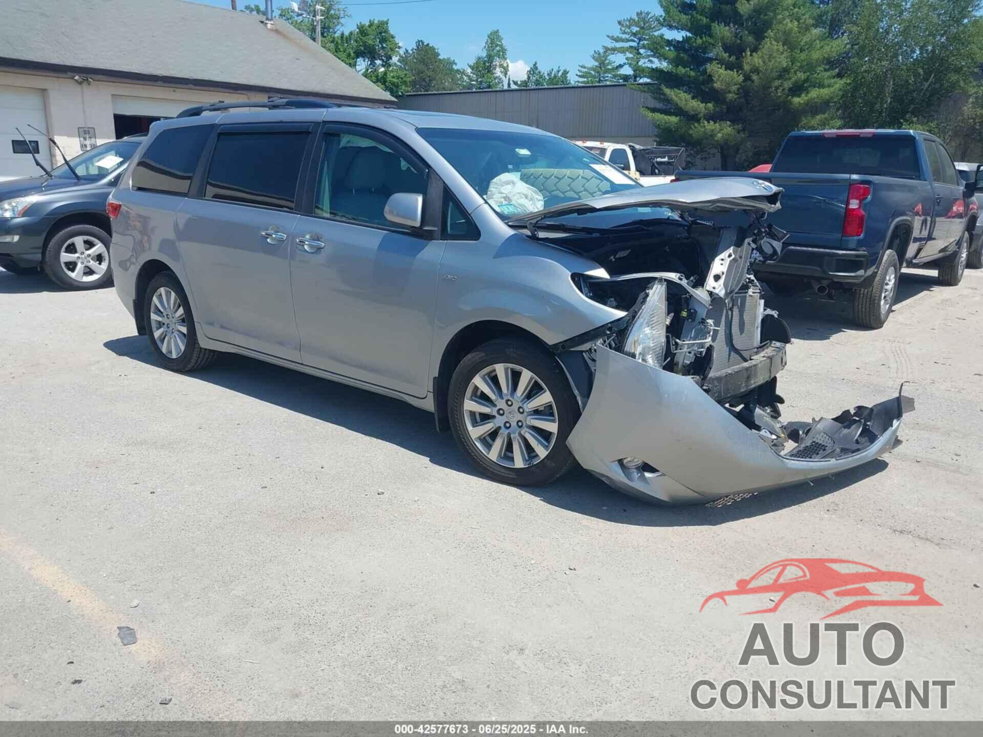 TOYOTA SIENNA 2017 - 5TDDZ3DC2HS163755