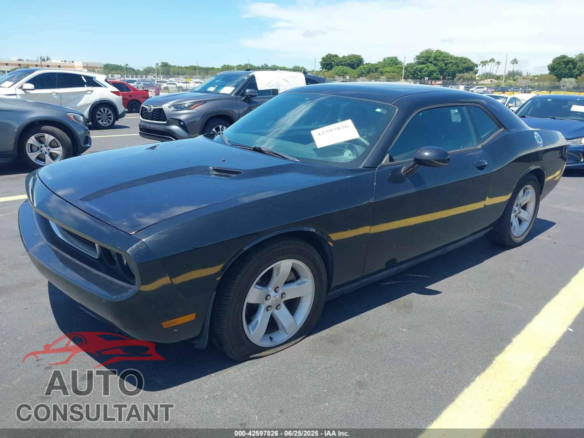 DODGE CHALLENGER 2012 - 2C3CDYAG2CH181070