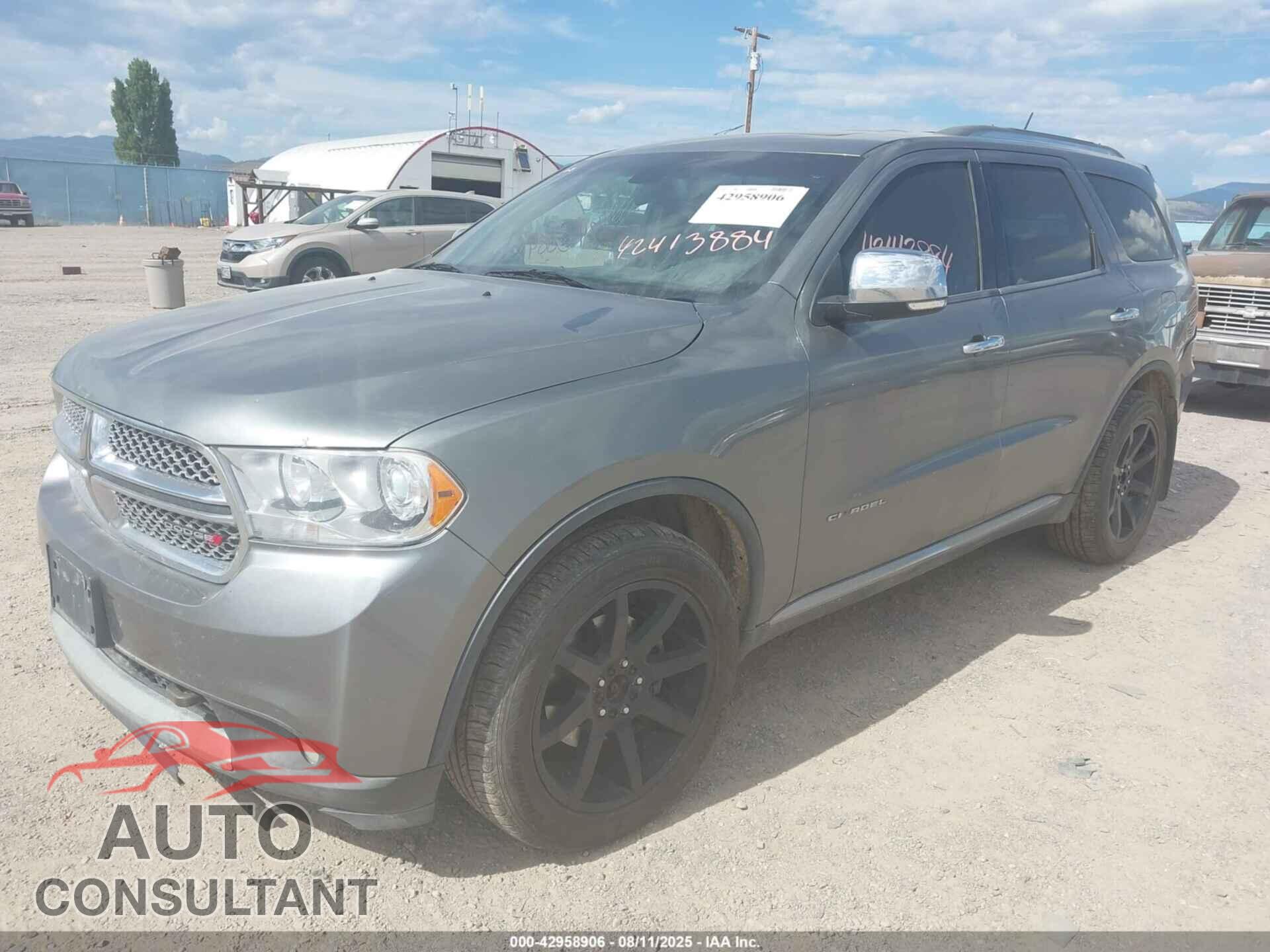 DODGE DURANGO 2011 - 1D4SE5GT4BC604548