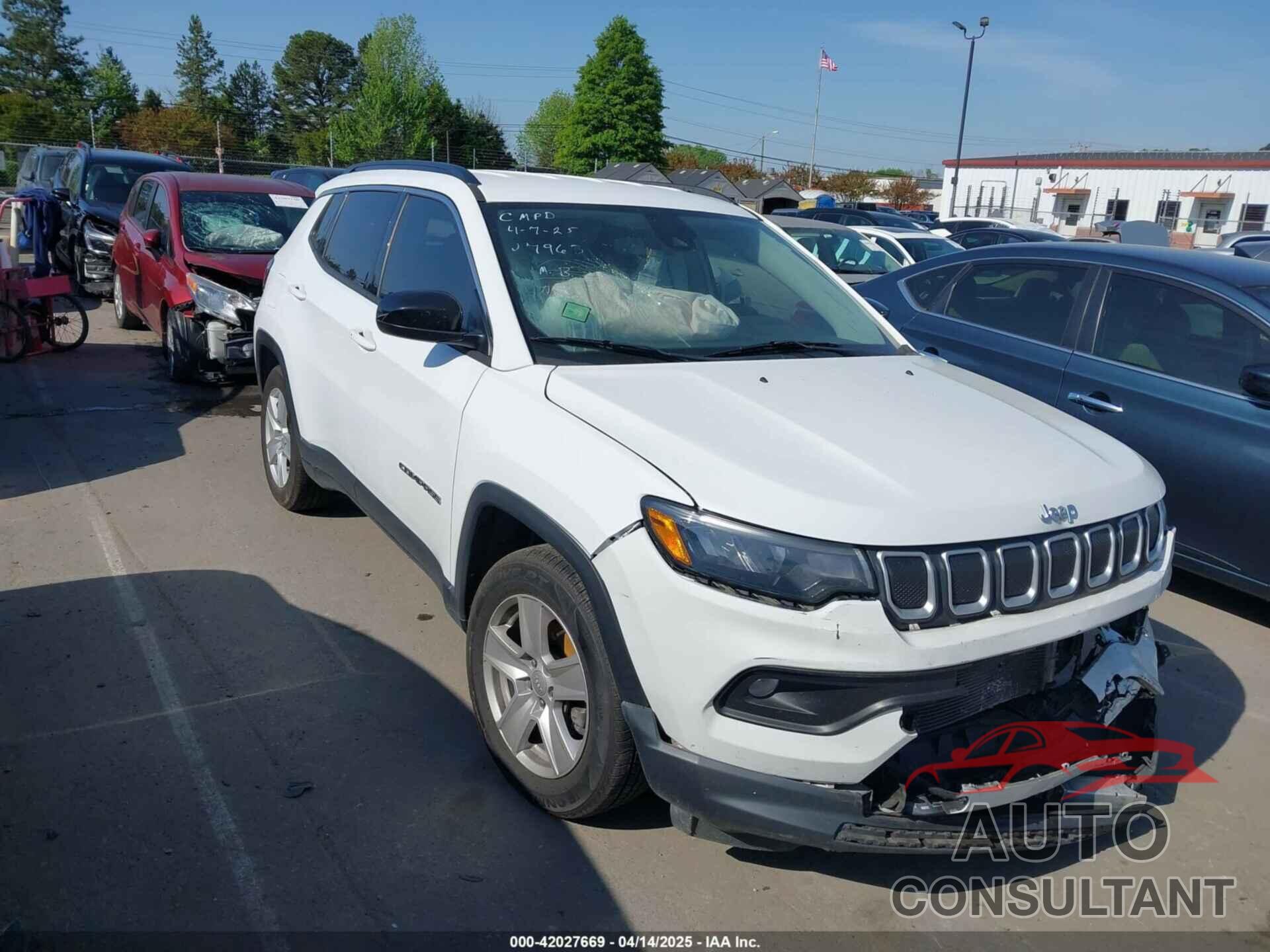 JEEP COMPASS 2022 - 3C4NJCBB1NT137963
