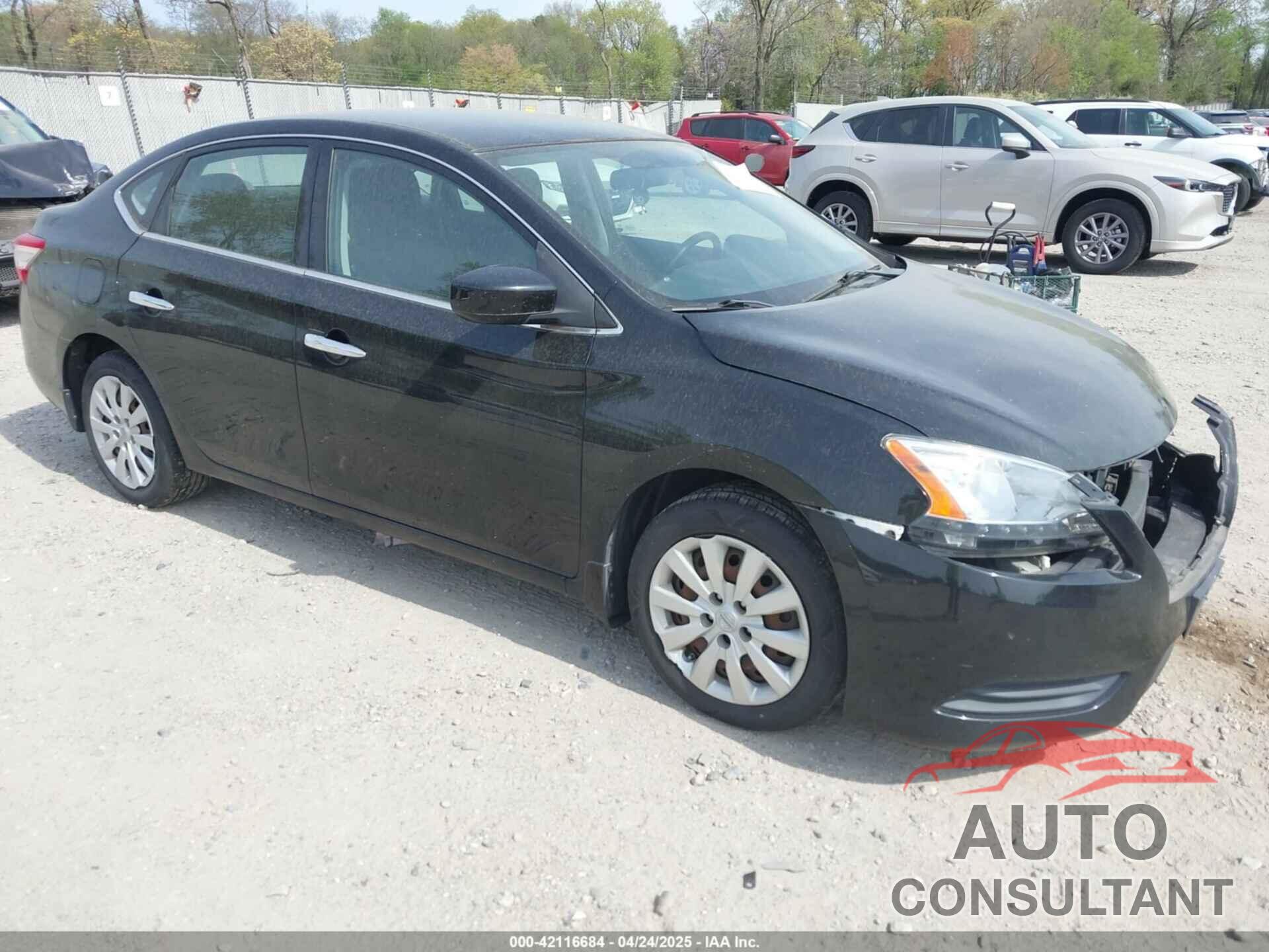 NISSAN SENTRA 2015 - 3N1AB7AP9FY312161