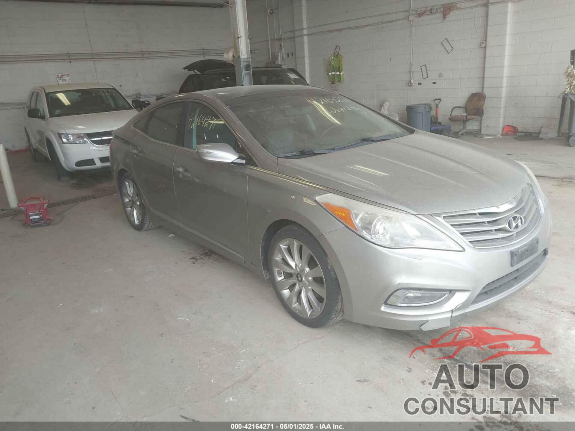 HYUNDAI AZERA 2012 - KMHFH4JG5CA002049