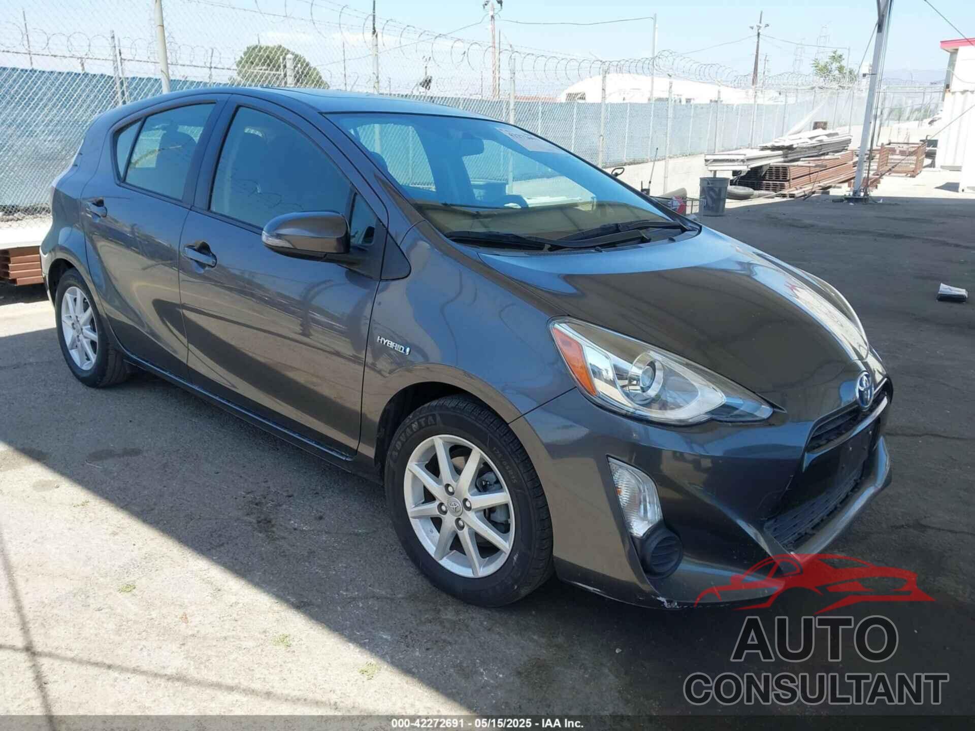 TOYOTA PRIUS C 2015 - JTDKDTB3XF1097121