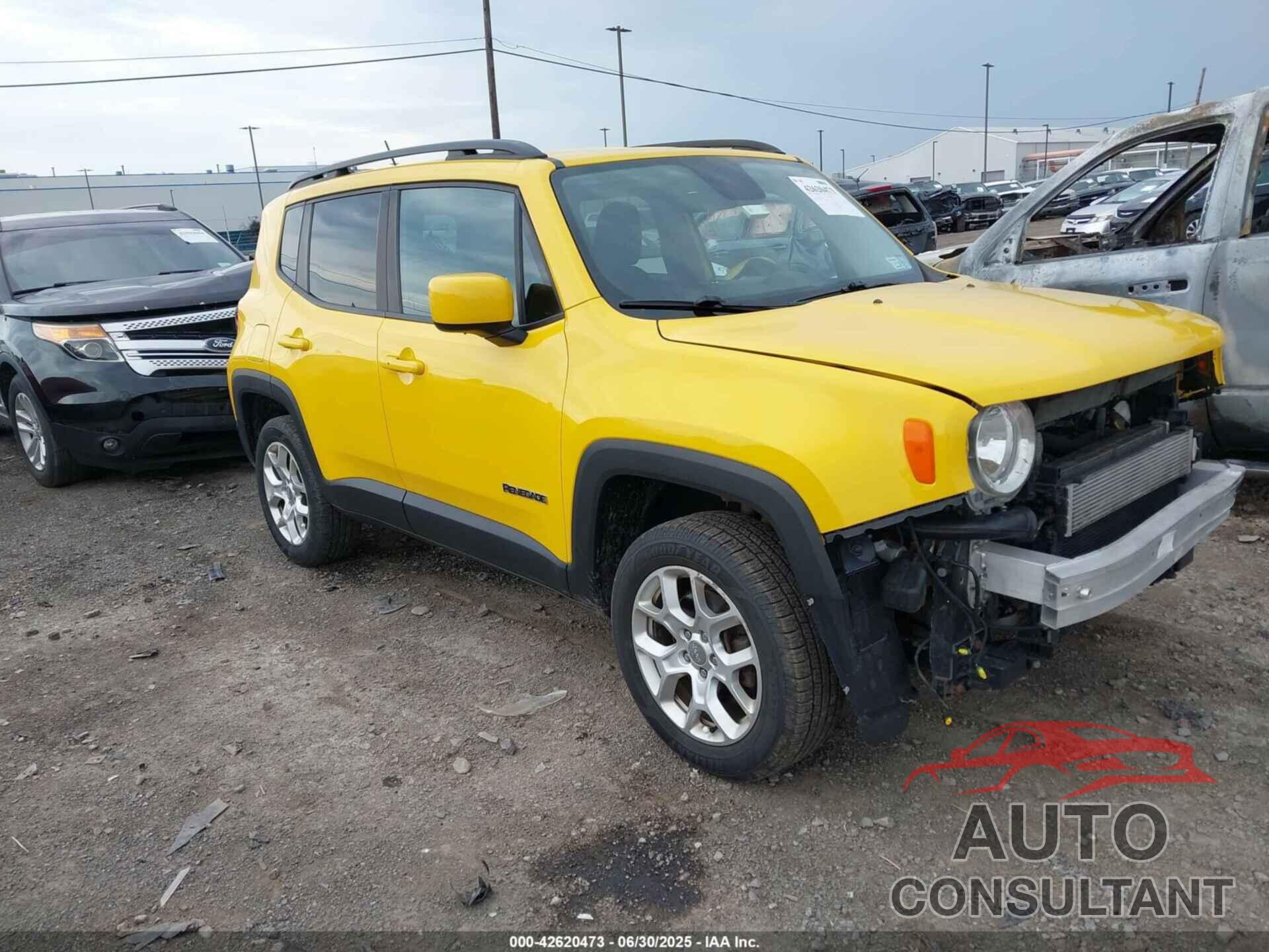 JEEP RENEGADE 2016 - ZACCJBBT1GPD11499