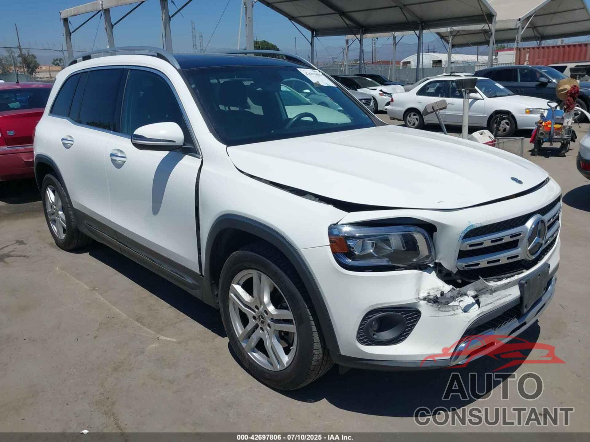 MERCEDES-BENZ GLB 250 2022 - W1N4M4GB9NW197350