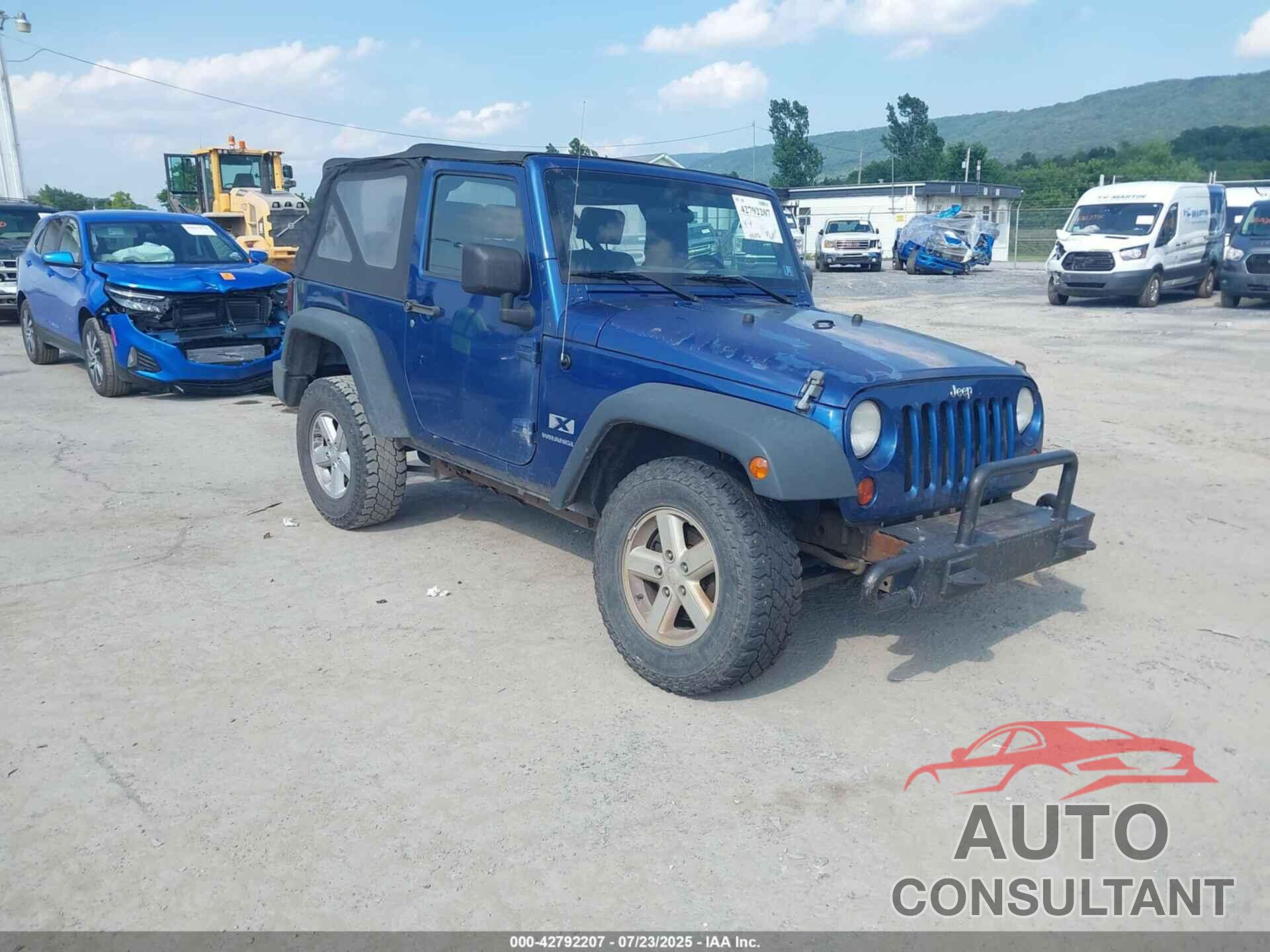 JEEP WRANGLER 2009 - 1J4FA24109L727084