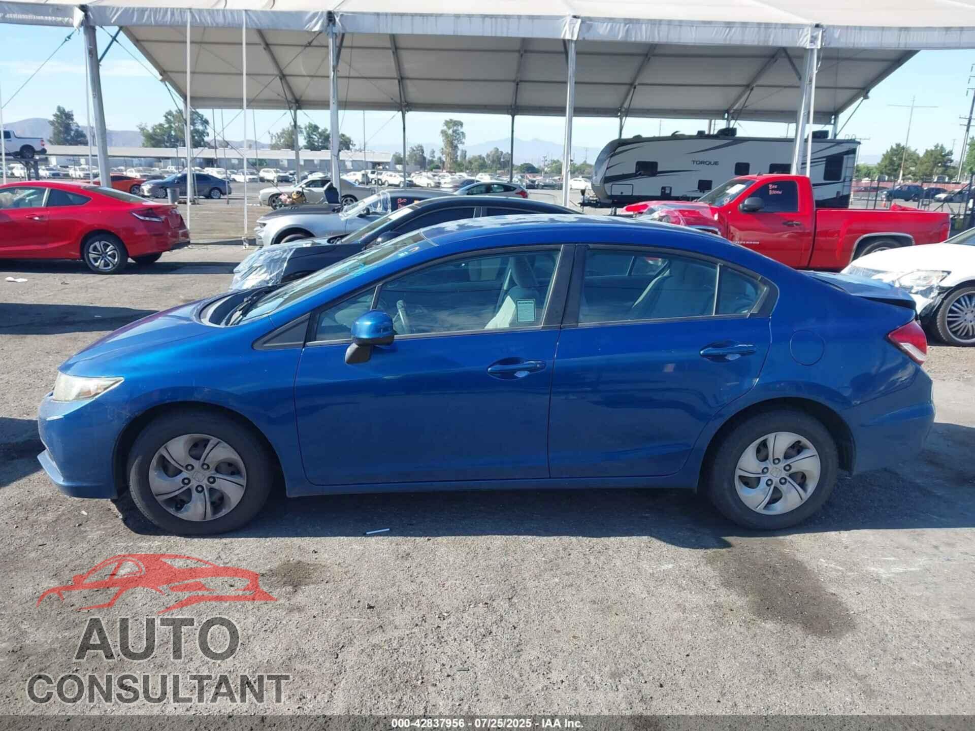 HONDA CIVIC 2013 - 19XFB2F58DE281884