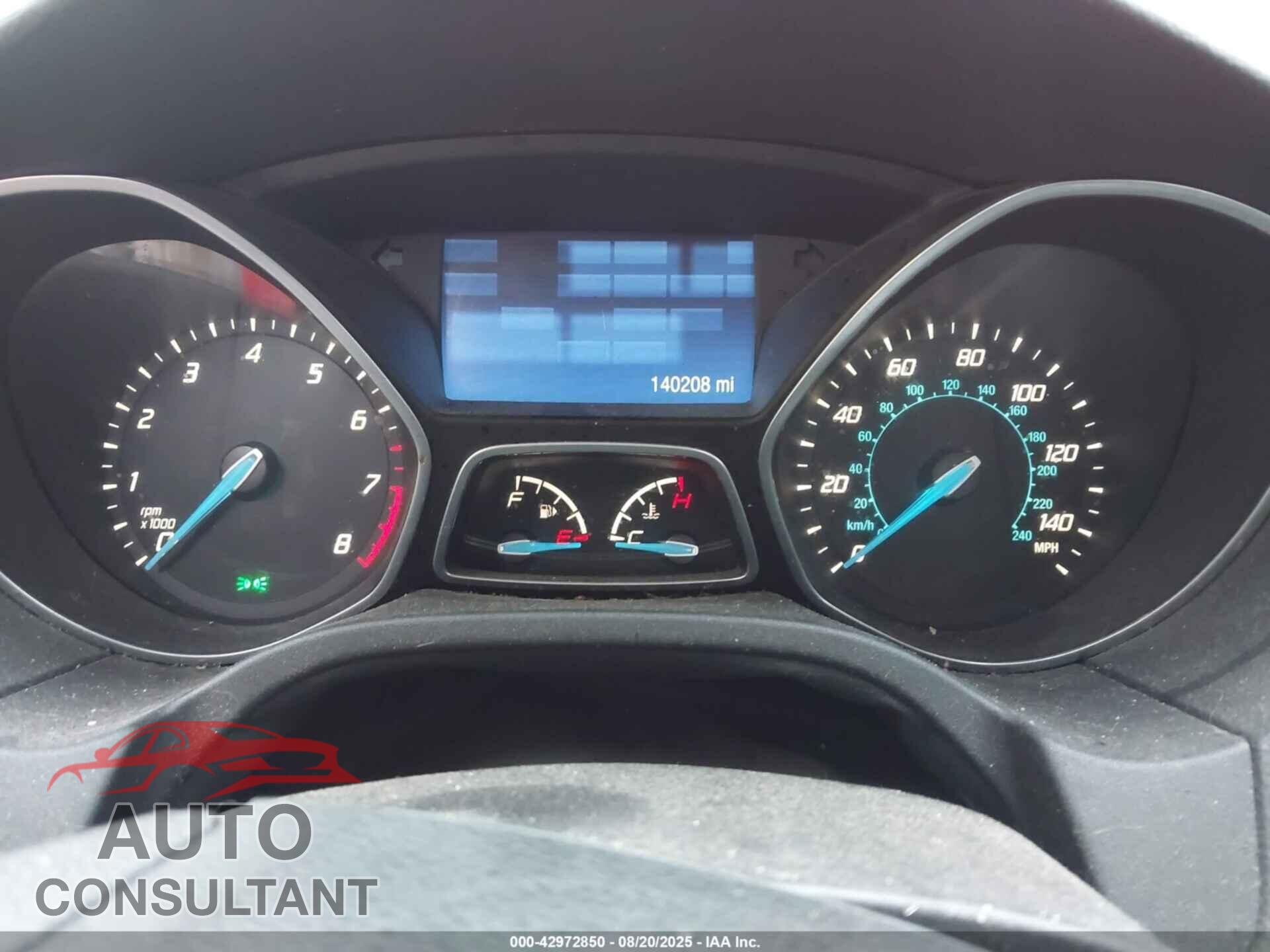 FORD FOCUS 2014 - 1FADP3F26EL340160