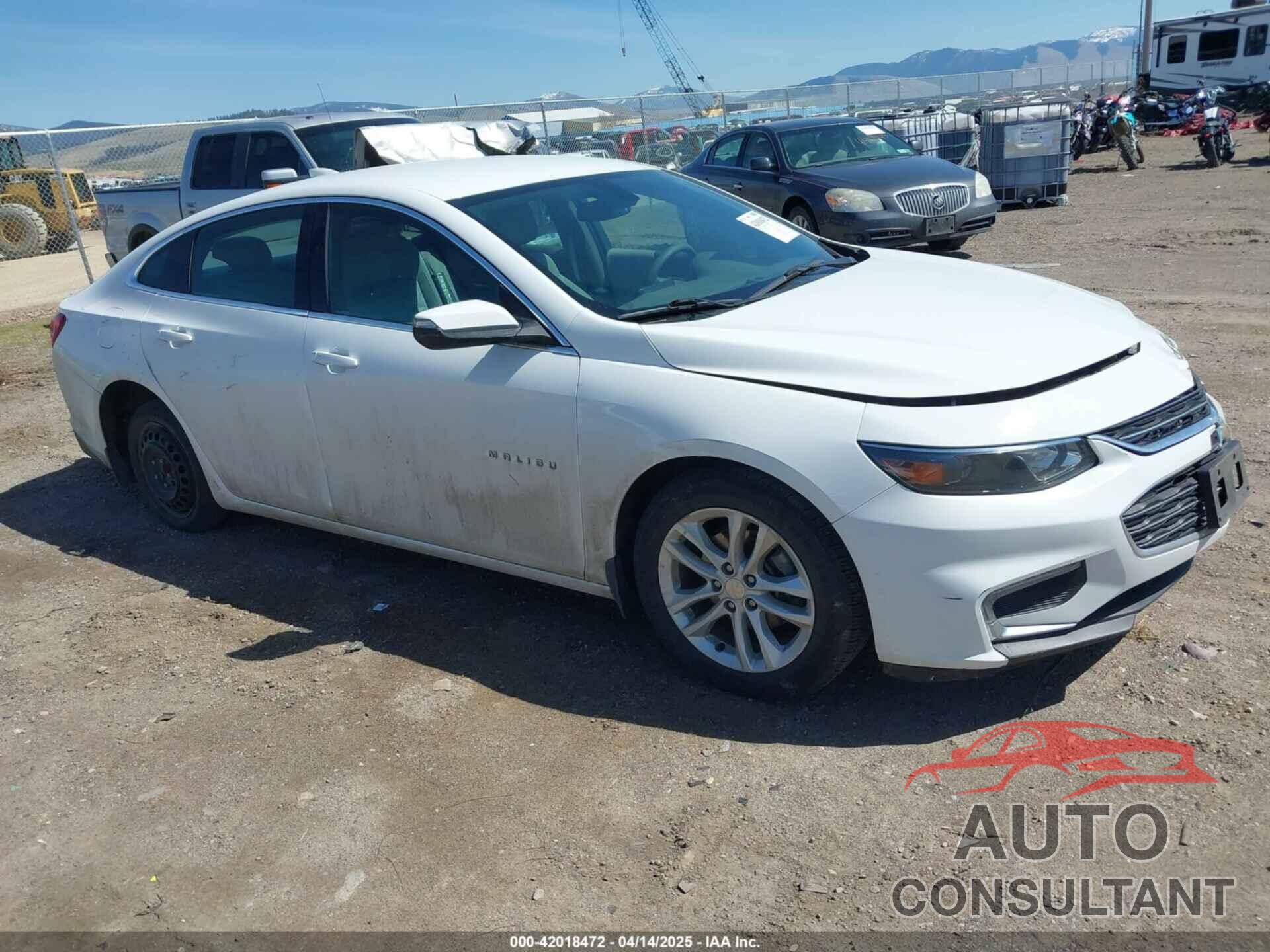 CHEVROLET MALIBU 2016 - 1G1ZE5ST9GF328692