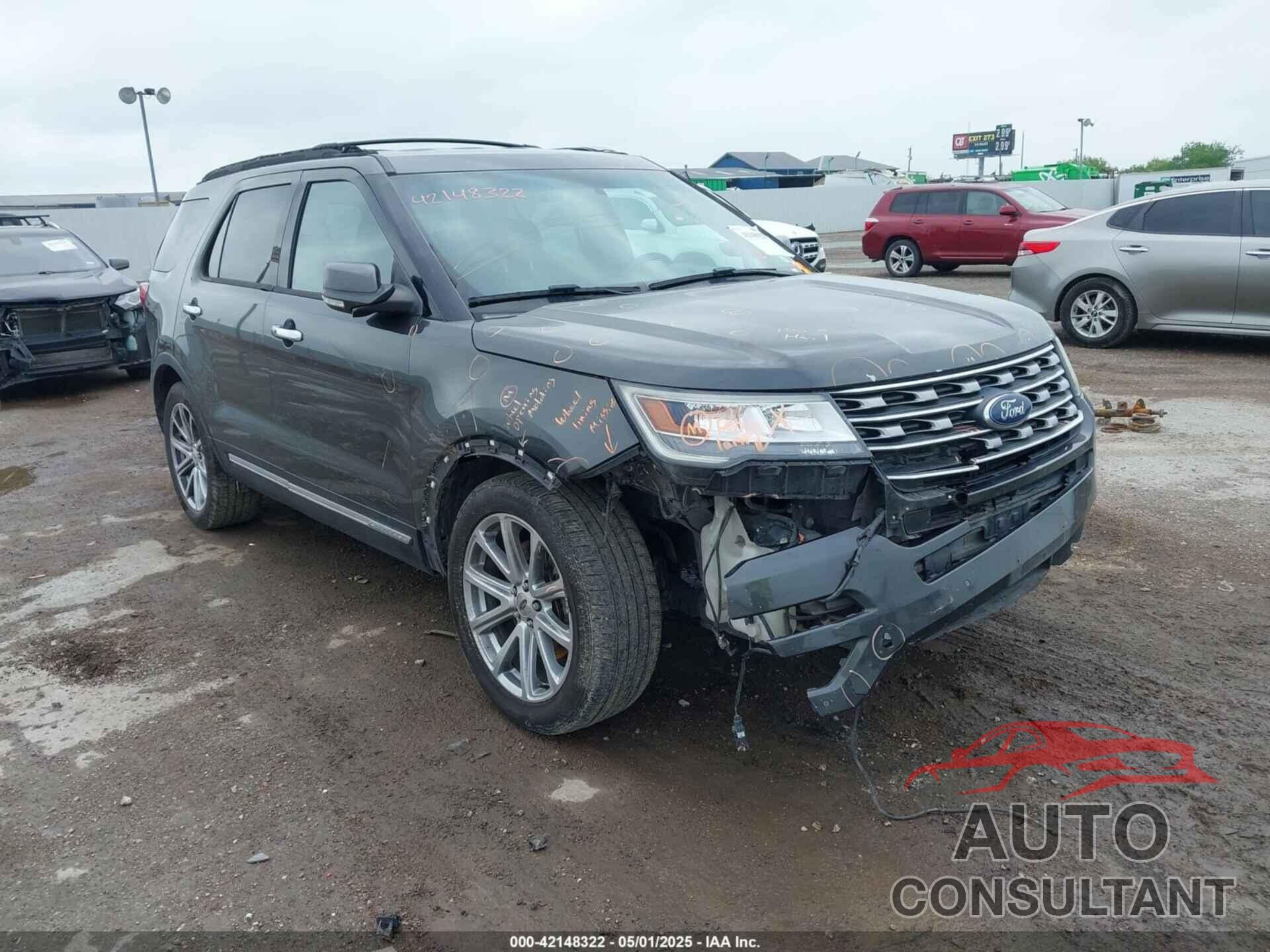 FORD EXPLORER 2016 - 1FM5K7FH8GGC66658