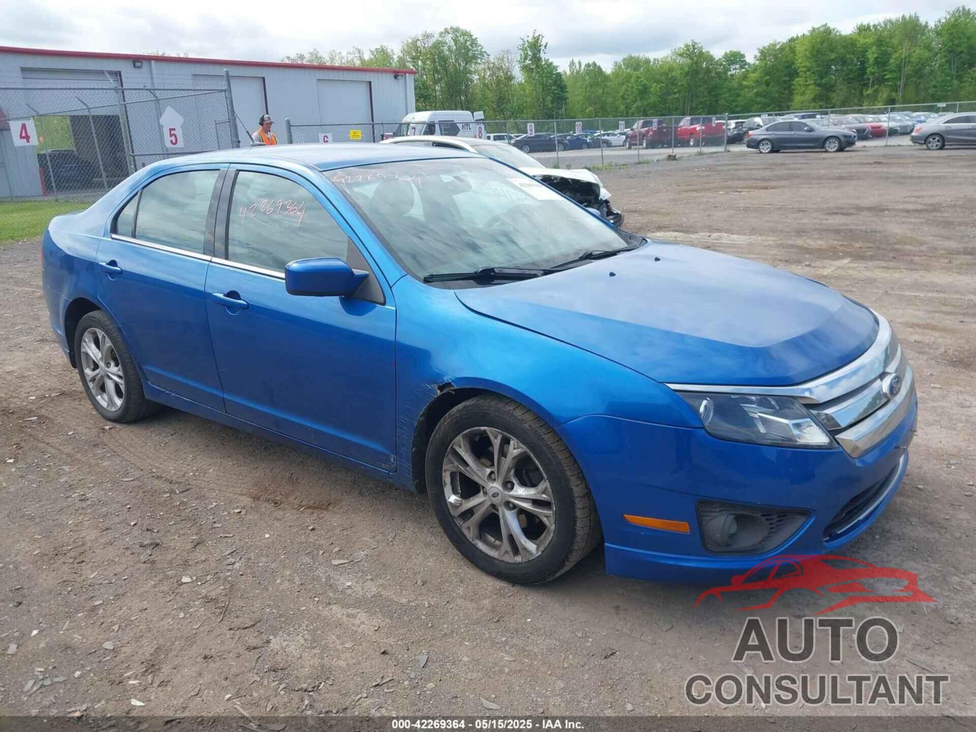 FORD FUSION 2012 - 3FAHP0HA4CR206752