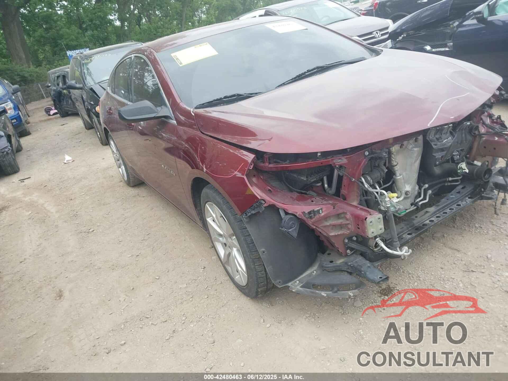 CHEVROLET MALIBU 2016 - 1G1ZB5ST3GF193184