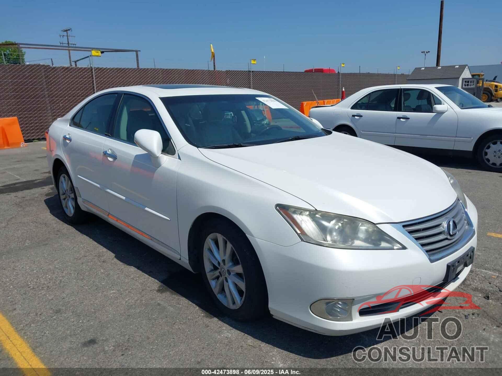 LEXUS ES 350 2012 - JTHBK1EG4C2481666