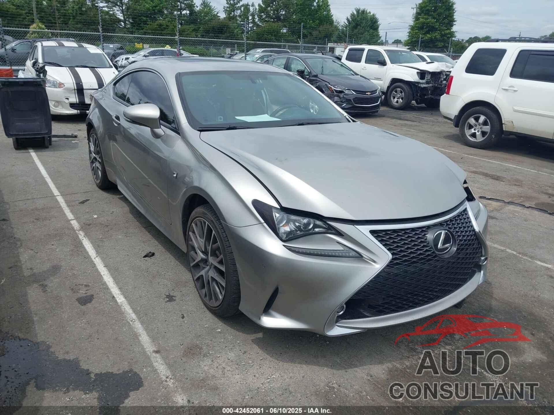 LEXUS RC 350 2015 - JTHSE5BC6F5003106