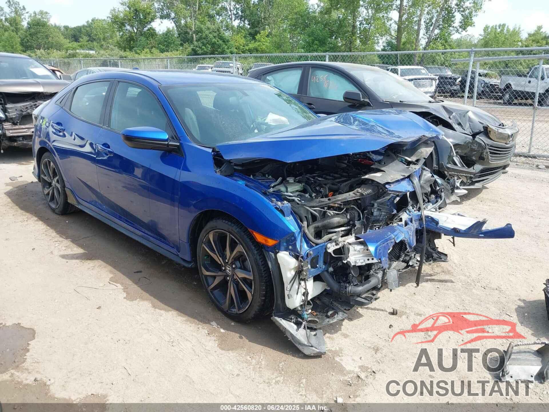 HONDA CIVIC 2018 - SHHFK7H4XJU214614