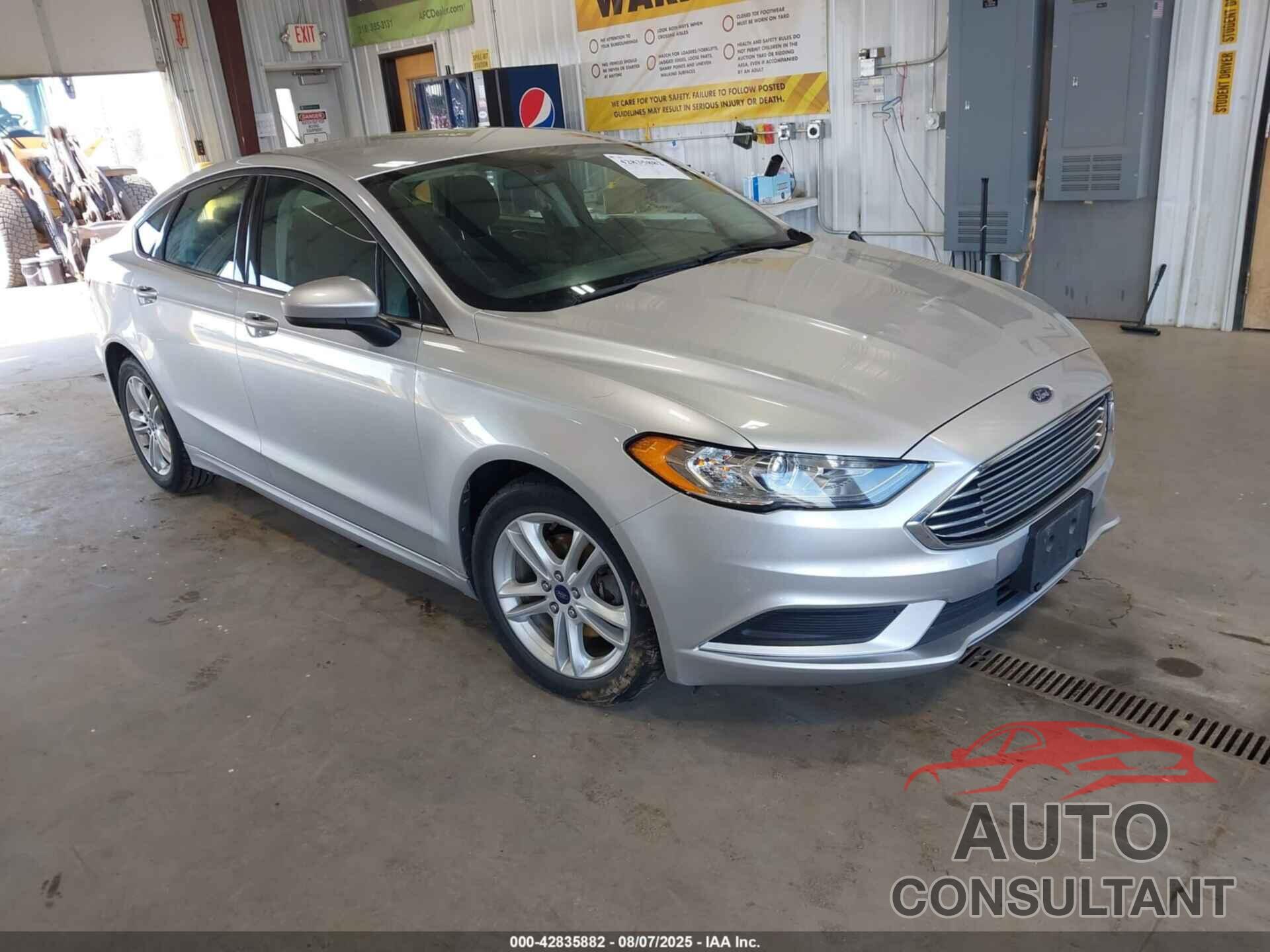 FORD FUSION 2018 - 3FA6P0H72JR183450