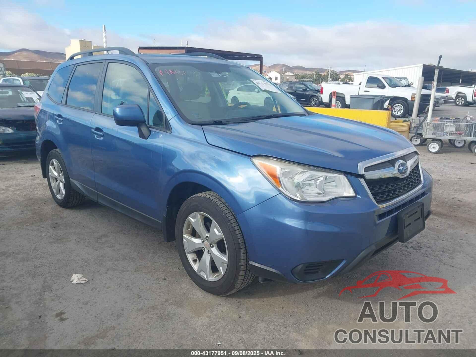 SUBARU FORESTER 2015 - JF2SJADC0FH557244