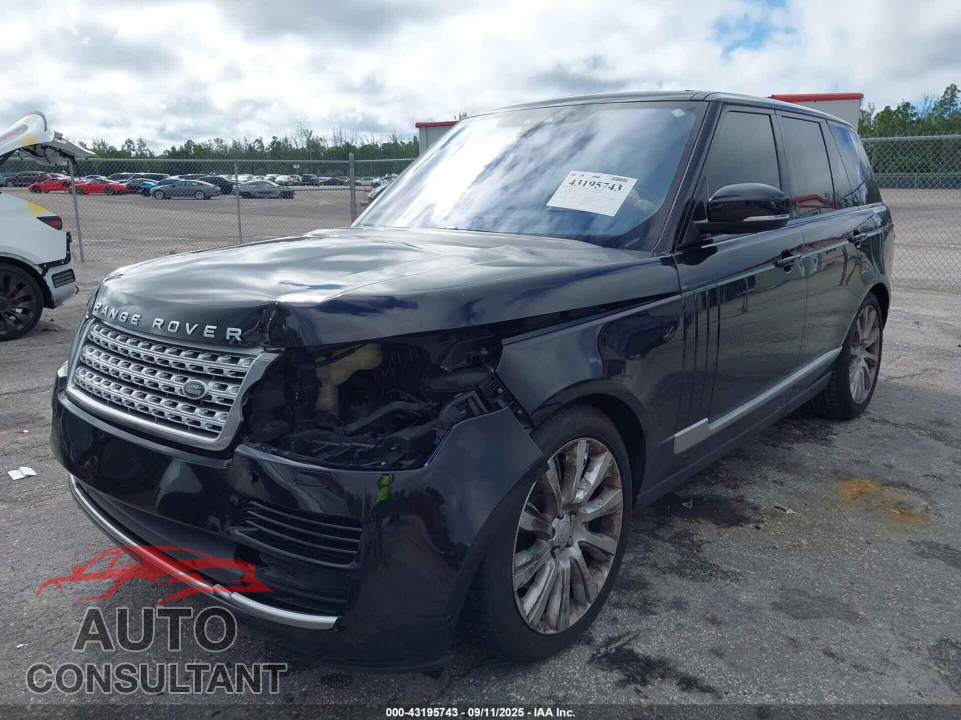 LAND ROVER RANGE ROVER 2017 - SALGS2FV7HA358234