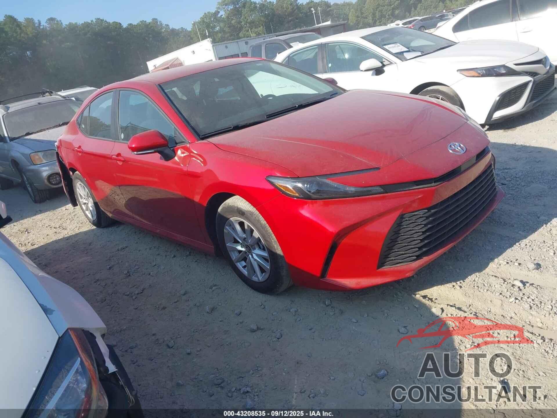 TOYOTA CAMRY 2025 - 4T1DAACK3SU113739