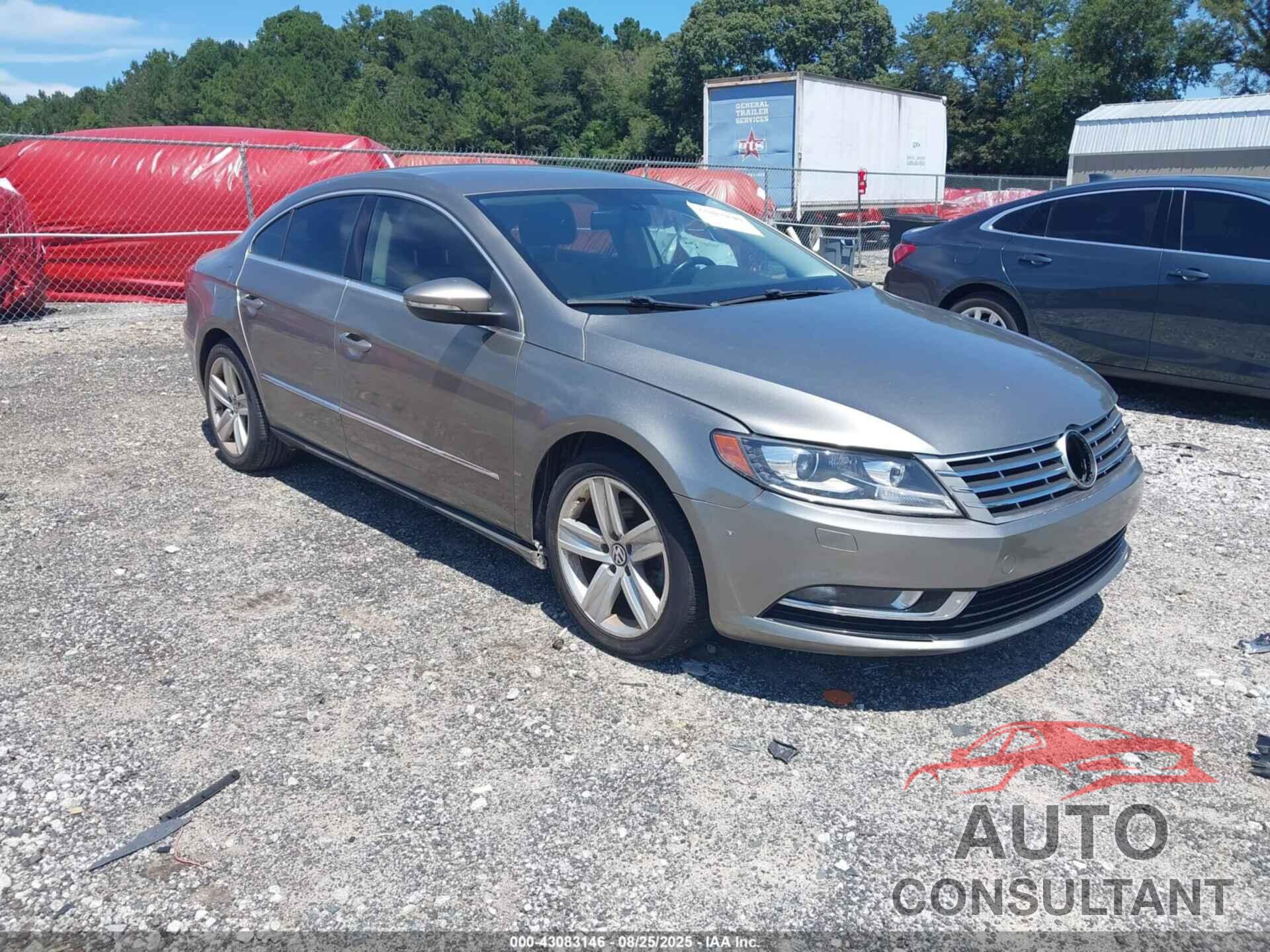 VOLKSWAGEN CC 2013 - WVWBN7AN0DE545332