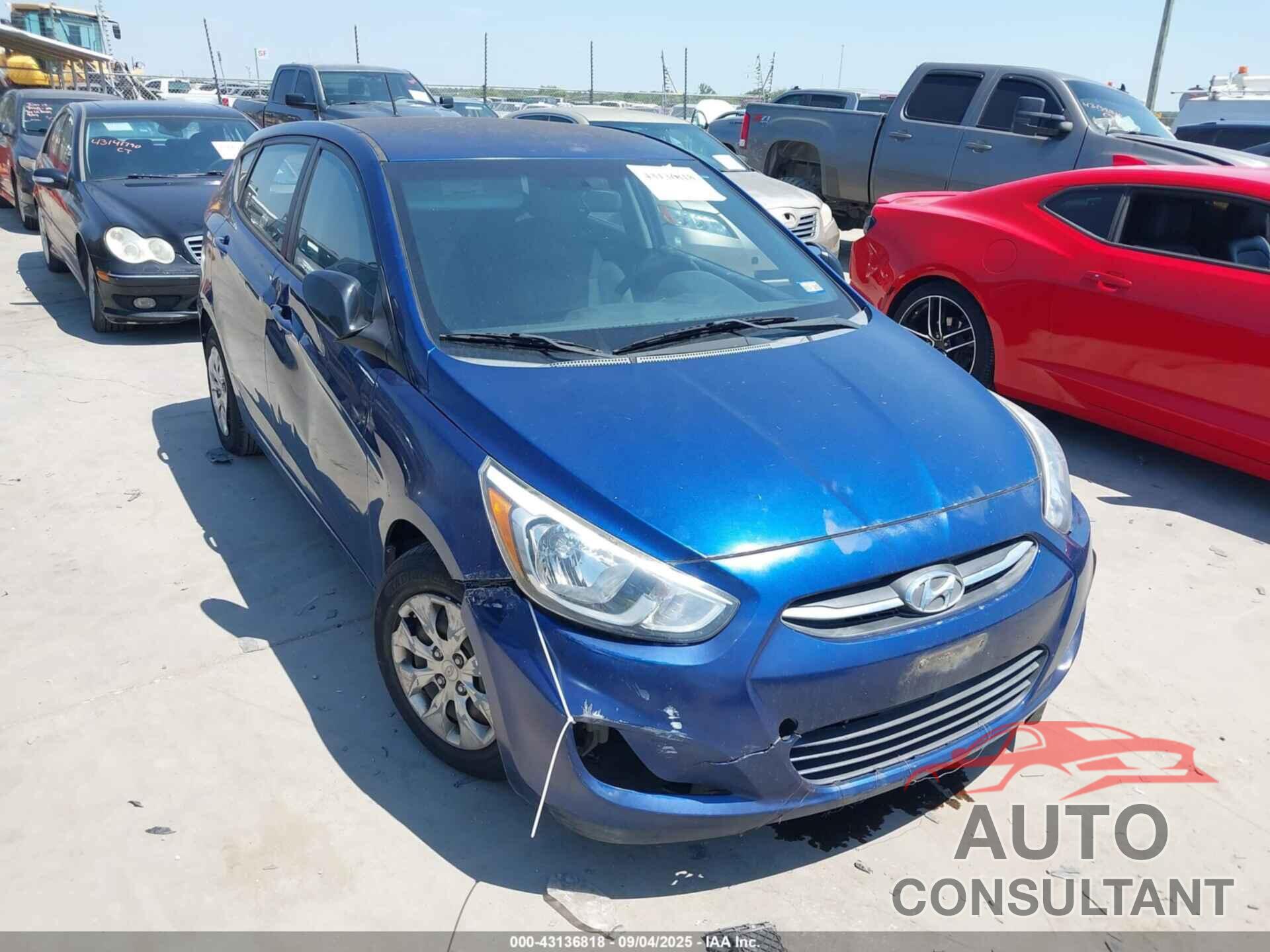 HYUNDAI ACCENT 2015 - KMHCT5AE7FU219353