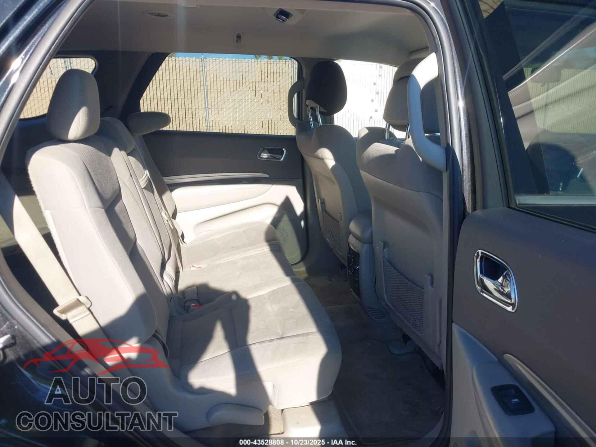 DODGE DURANGO 2012 - 1C4RDJAG3CC112646