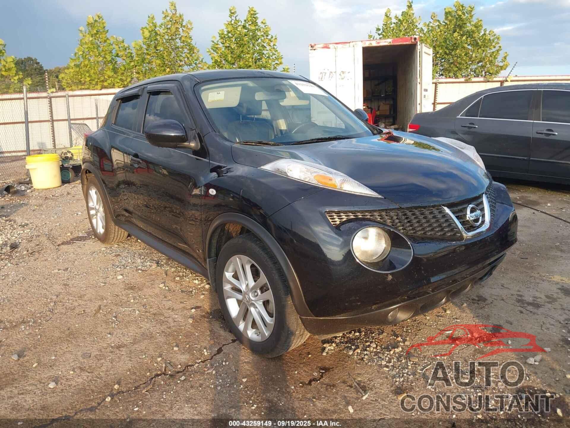 NISSAN JUKE 2013 - JN8AF5MV6DT205823