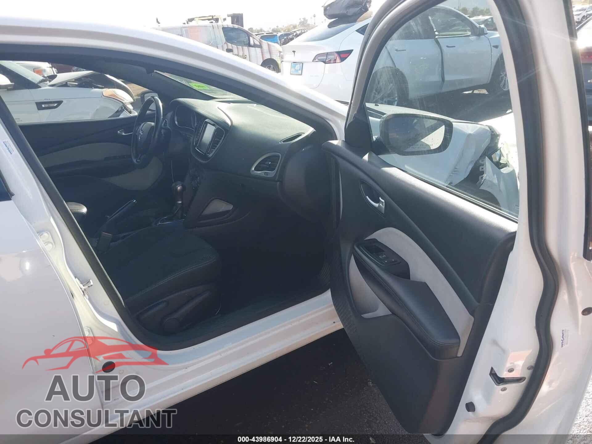 DODGE DART 2016 - 1C3CDFBB5GD592988