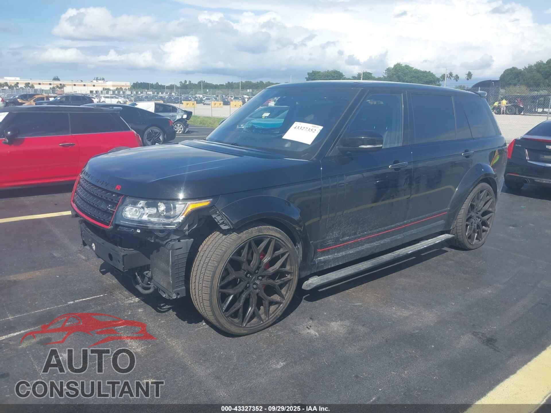 LAND ROVER RANGE ROVER 2016 - SALGV3EF5GA255156