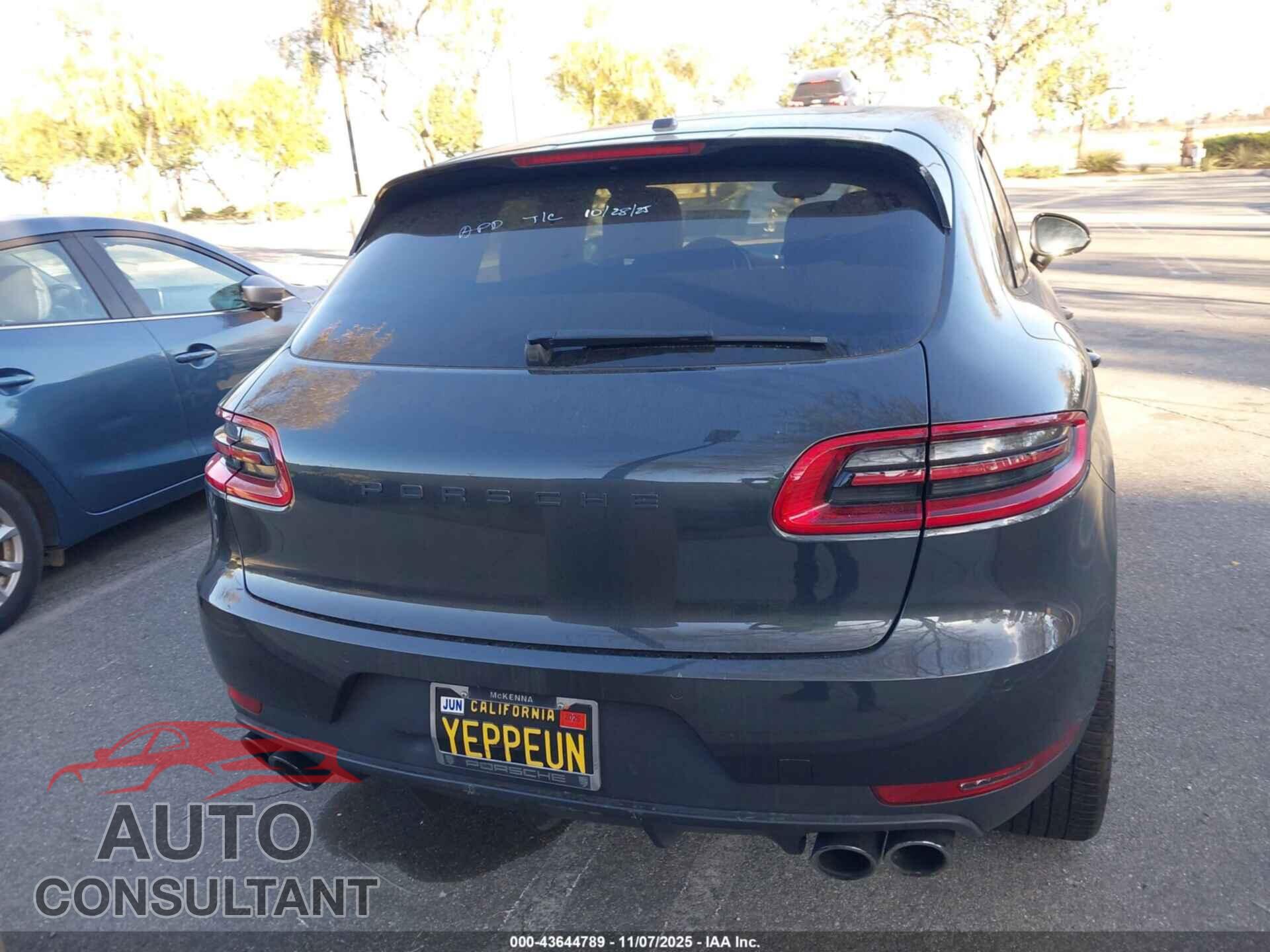 PORSCHE MACAN 2017 - WP1AB2A50HLB13315