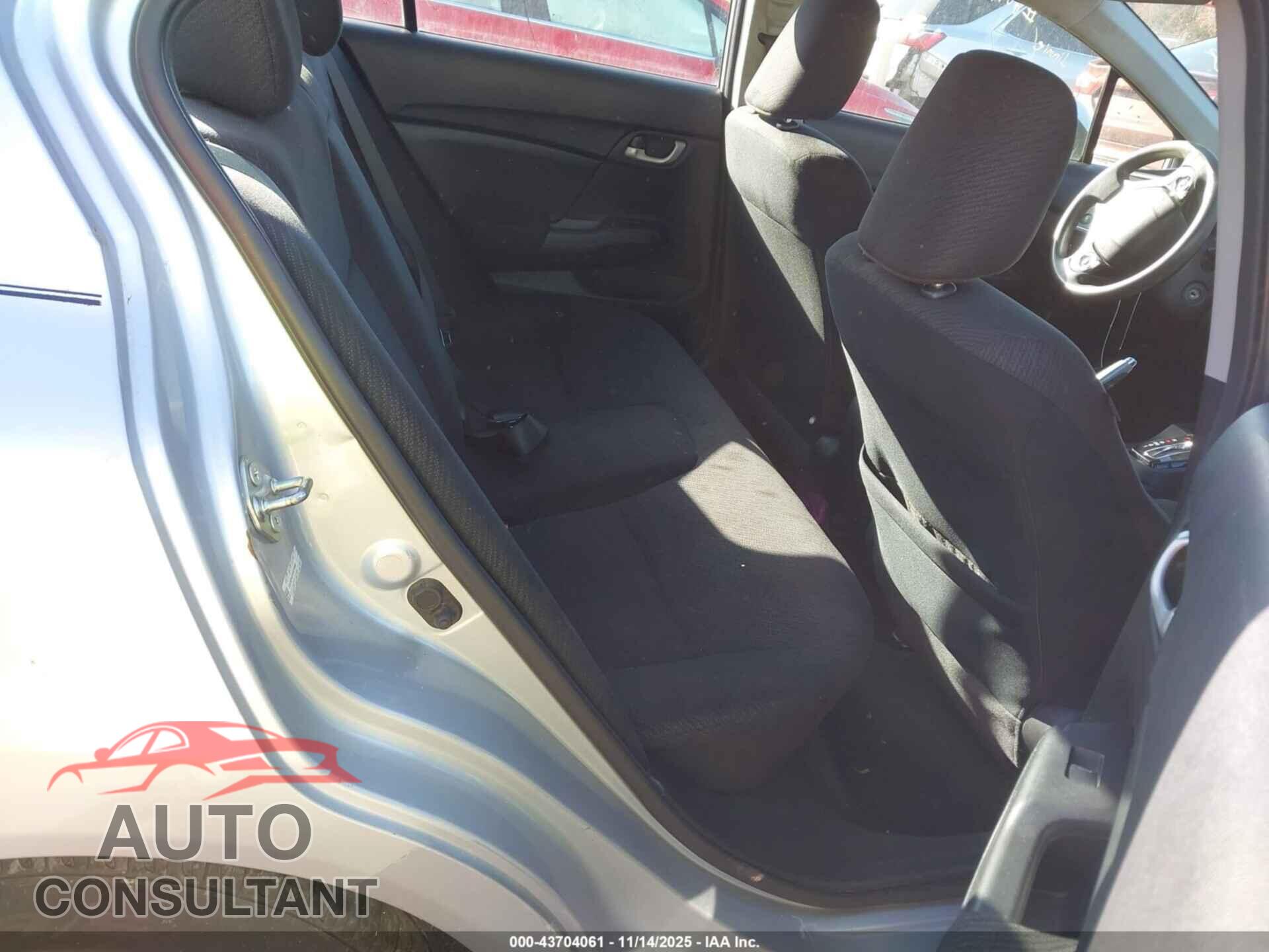 HONDA CIVIC 2013 - 19XFB2F57DE079666