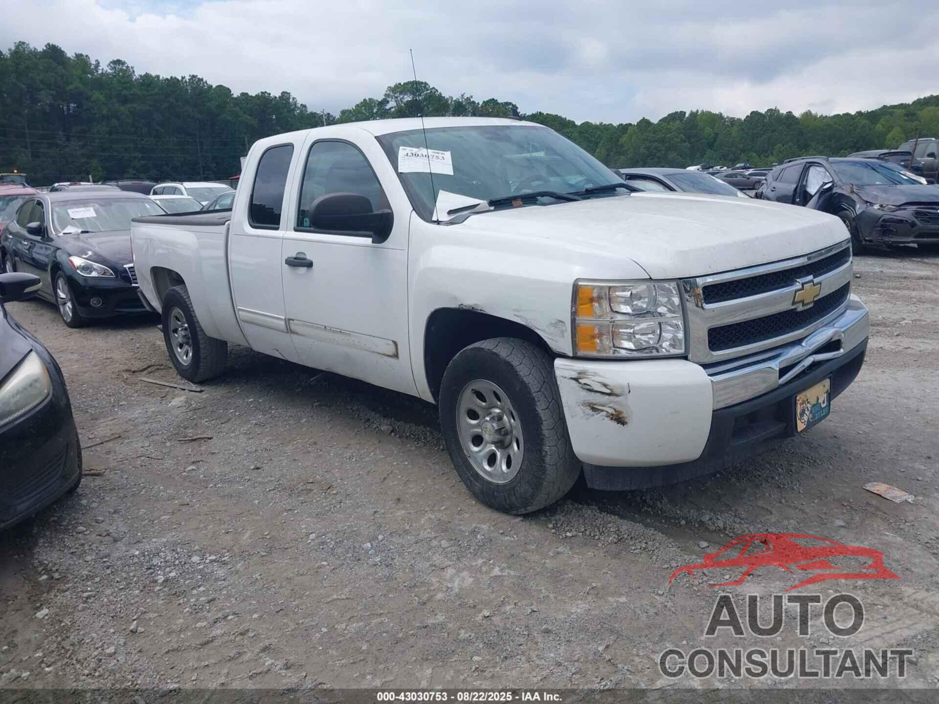 CHEVROLET SILVERADO 1500 2011 - 1GCRCSEA0BZ132671