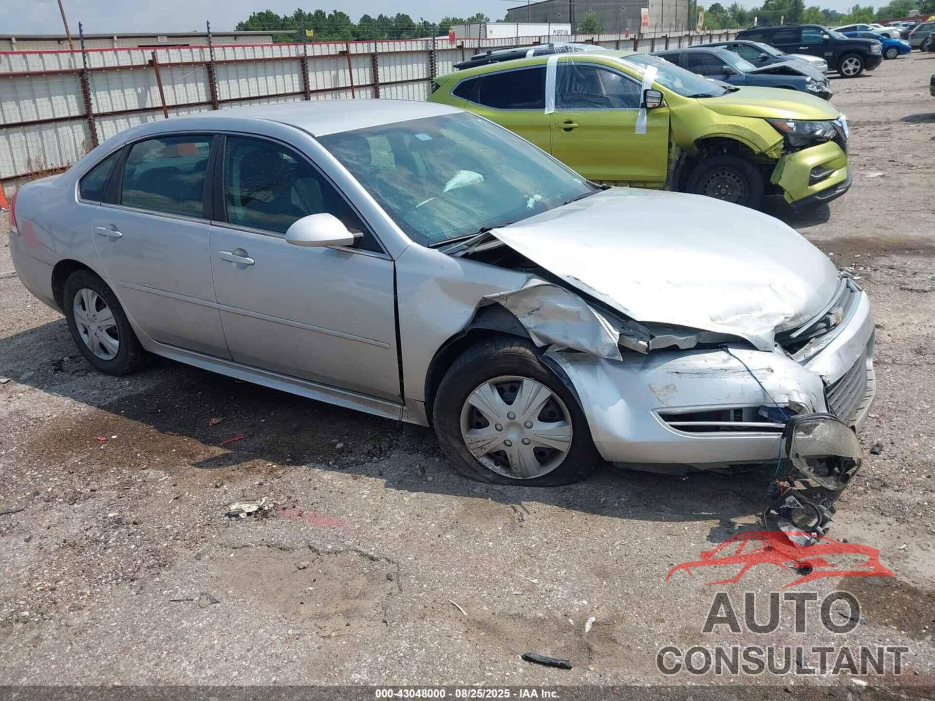CHEVROLET IMPALA 2010 - 2G1WA5EK1A1186757