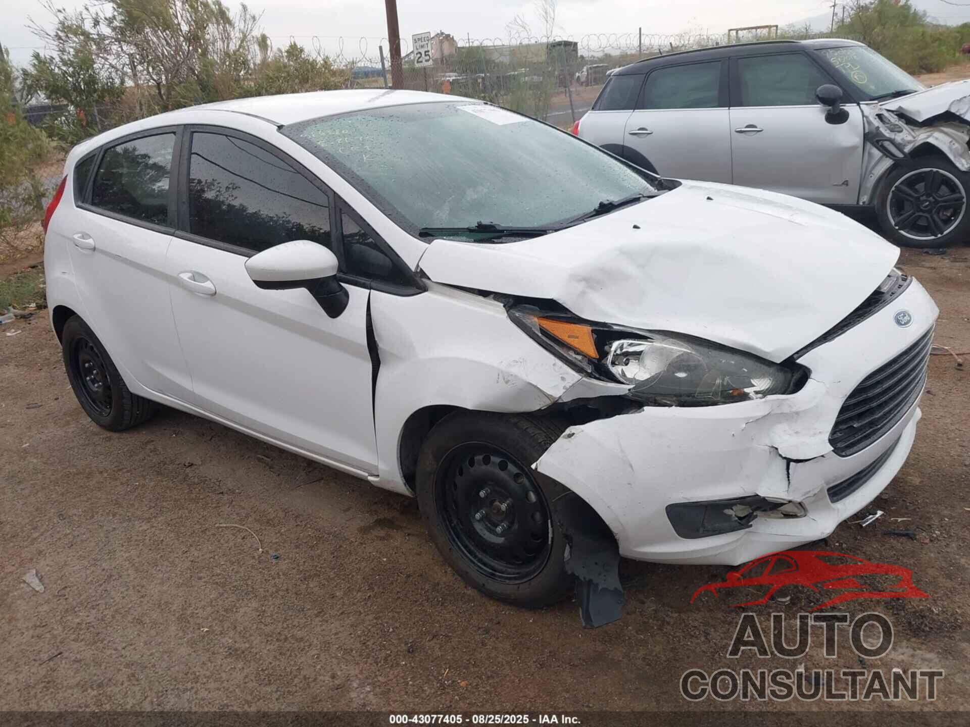 FORD FIESTA 2017 - 3FADP4EE4HM118415