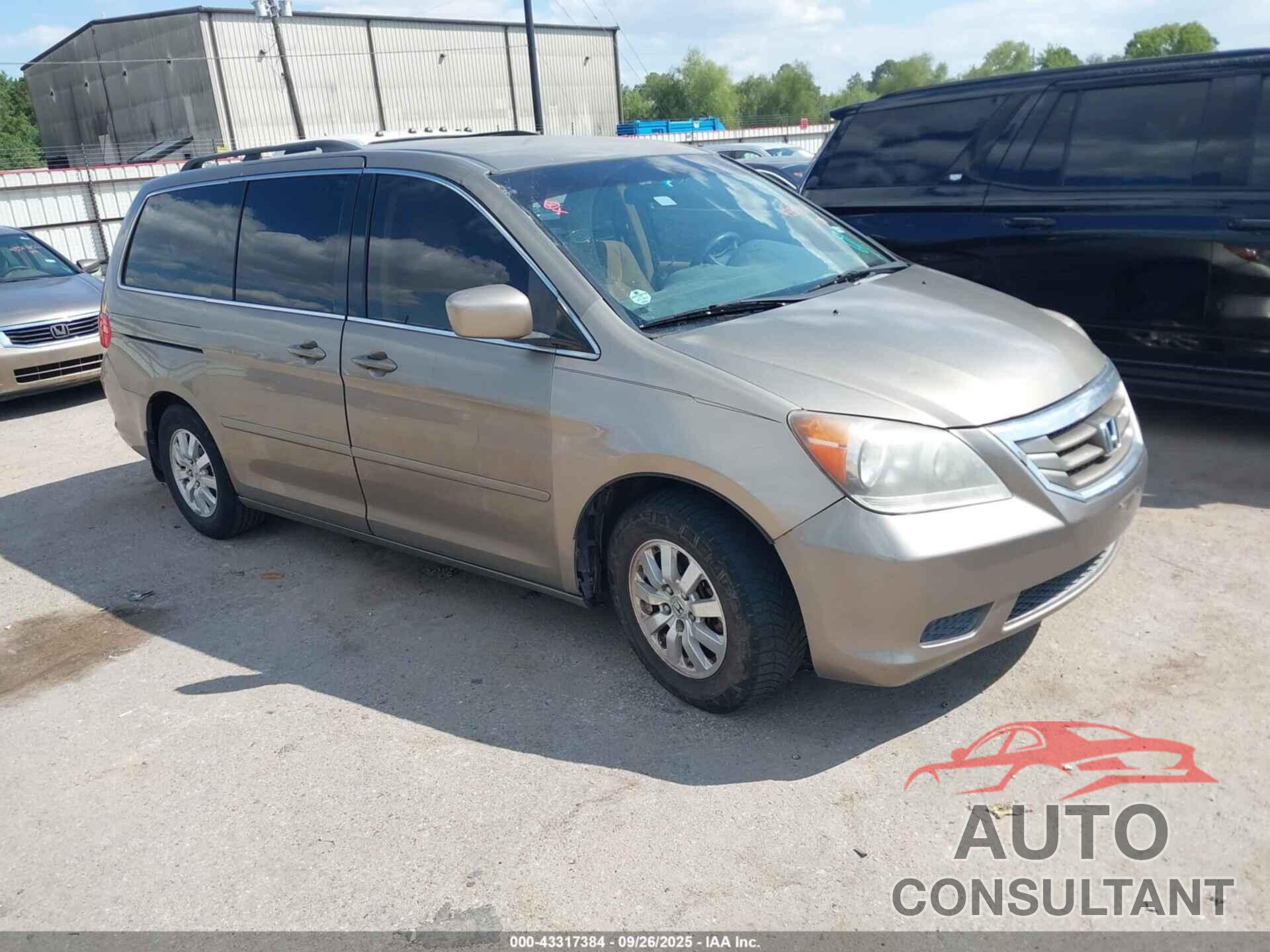 HONDA ODYSSEY 2009 - 5FNRL38419B012891