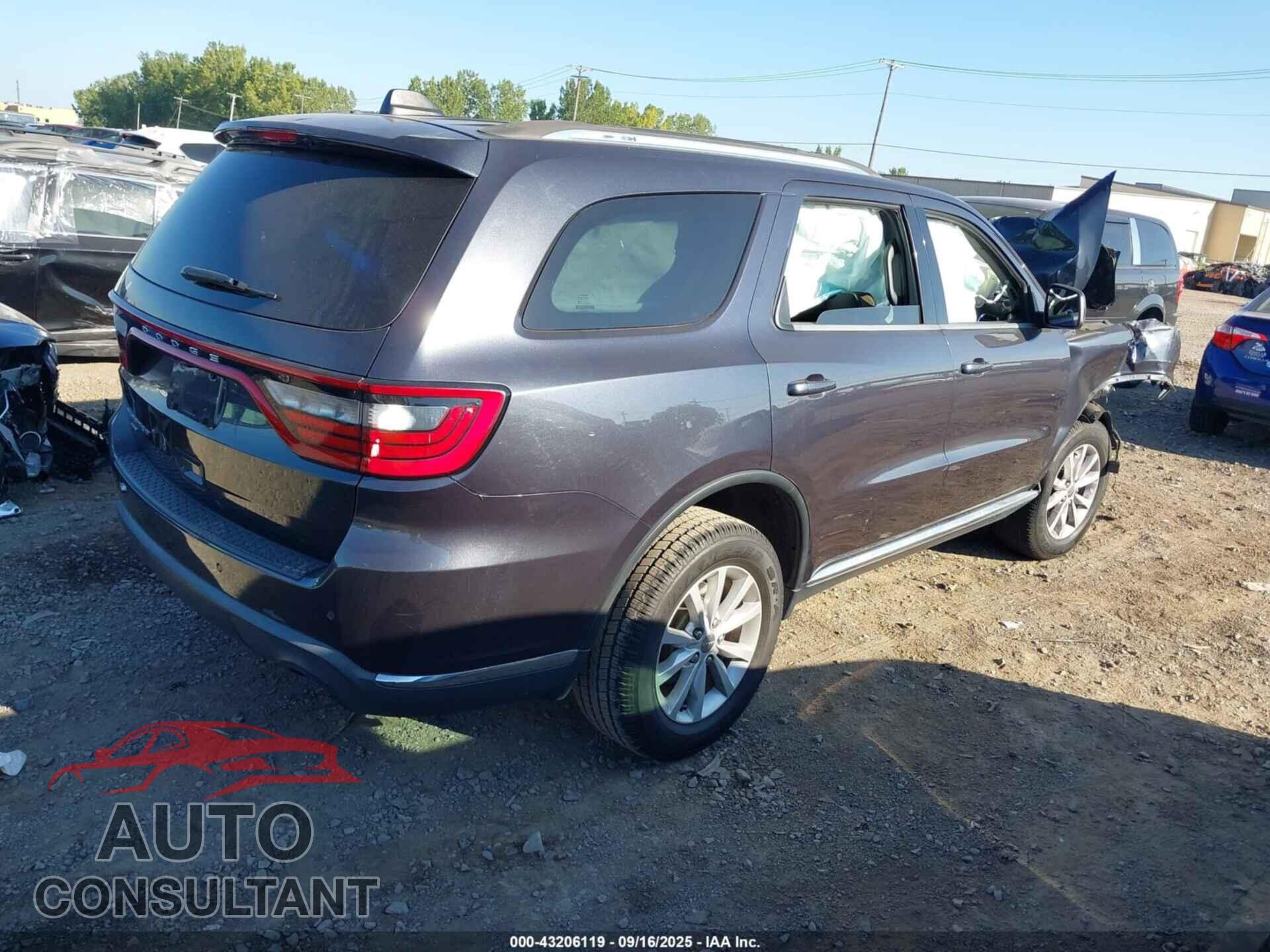 DODGE DURANGO 2015 - 1C4RDJAG3FC908298