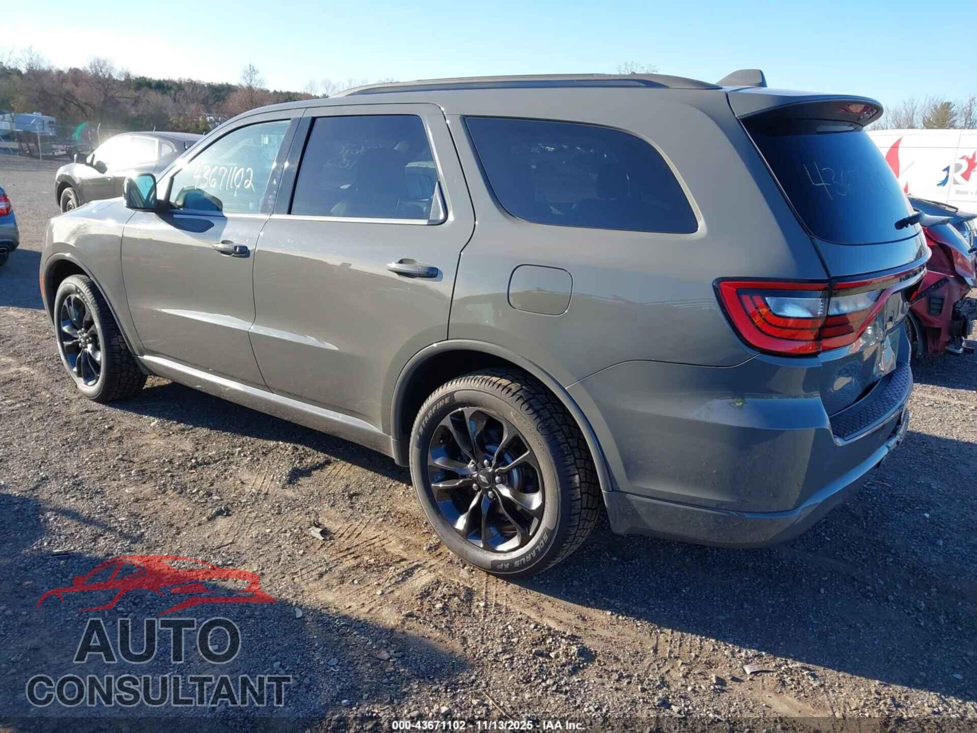 DODGE DURANGO 2021 - 1C4RDJDG1MC558310