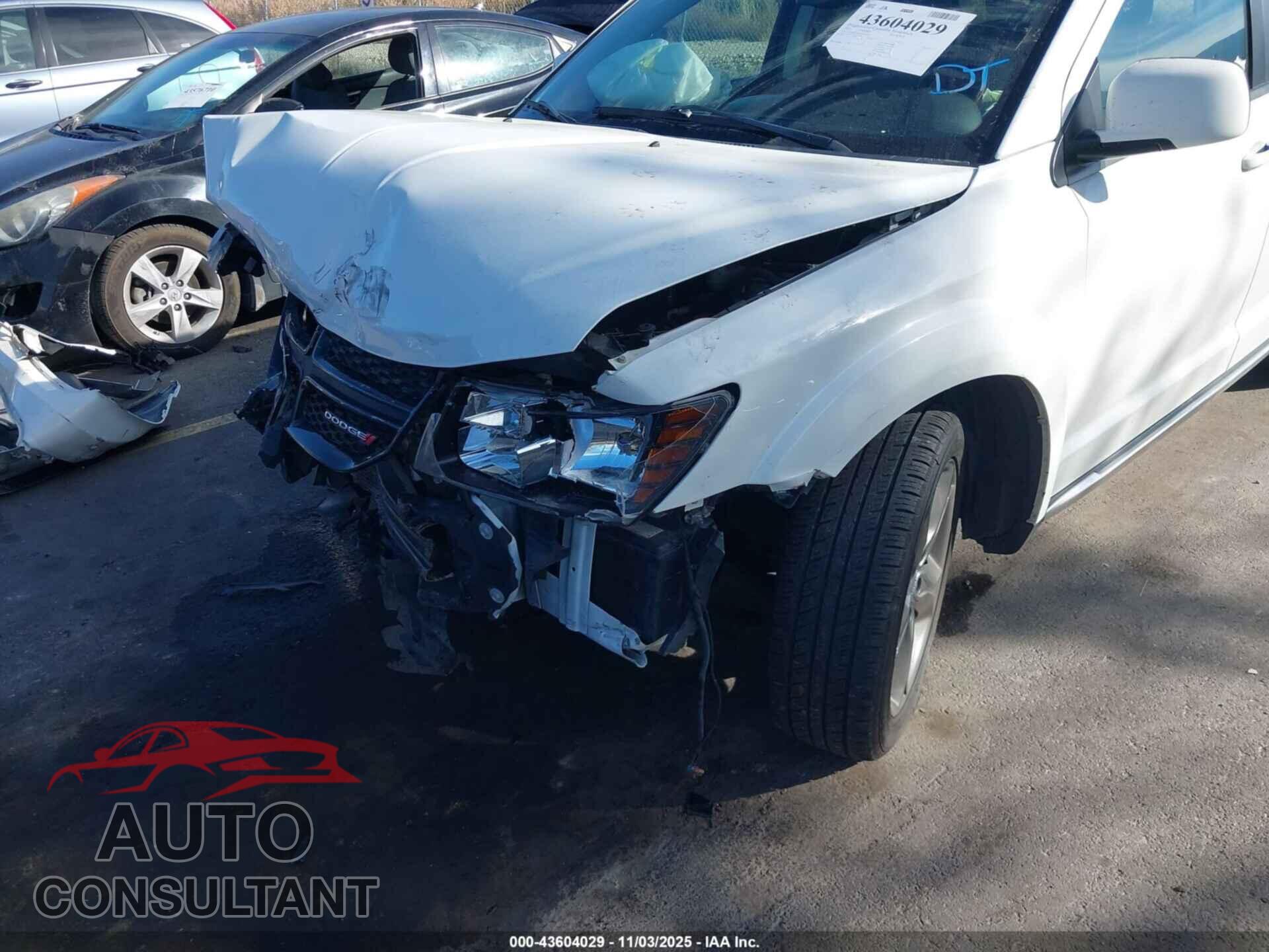 DODGE JOURNEY 2015 - 3C4PDCGG3FT677255