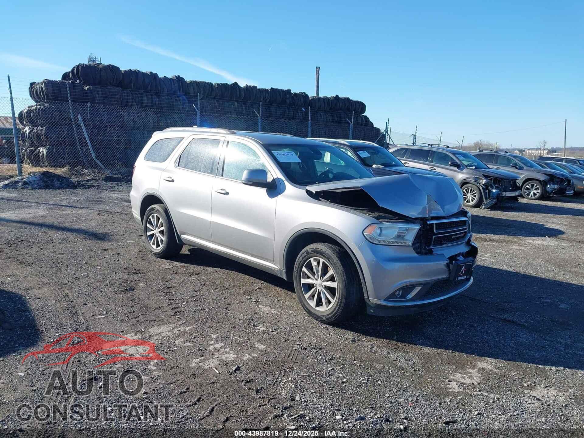DODGE DURANGO 2015 - 1C4RDJDG5FC715582
