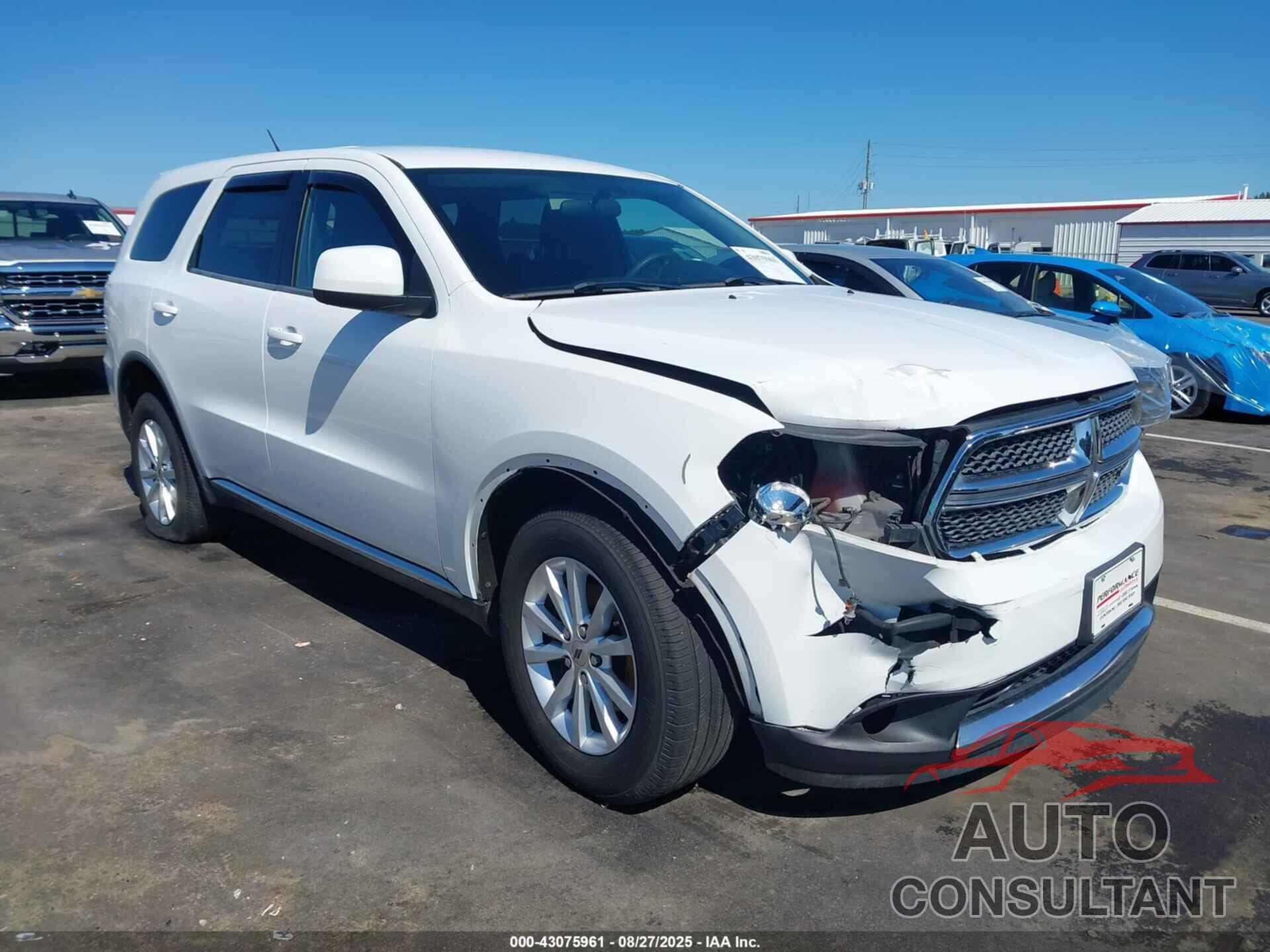 DODGE DURANGO 2013 - 1C4RDHAG6DC584320